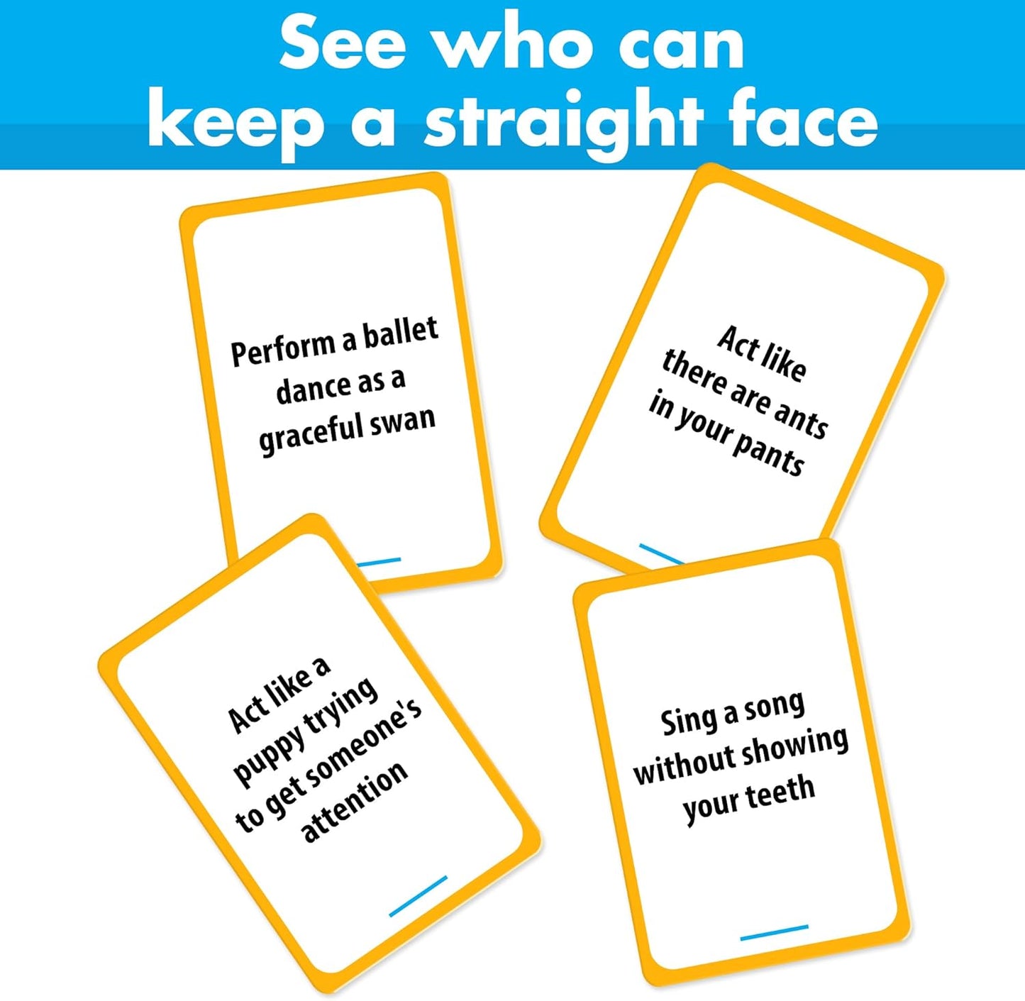 Hot You Laugh You Lose Game - Board Games for Kids 8-12, Idea Gifts For Teen | sleepover party supplies for girls, family games for kids and adults, try not to laugh game, charades for kids