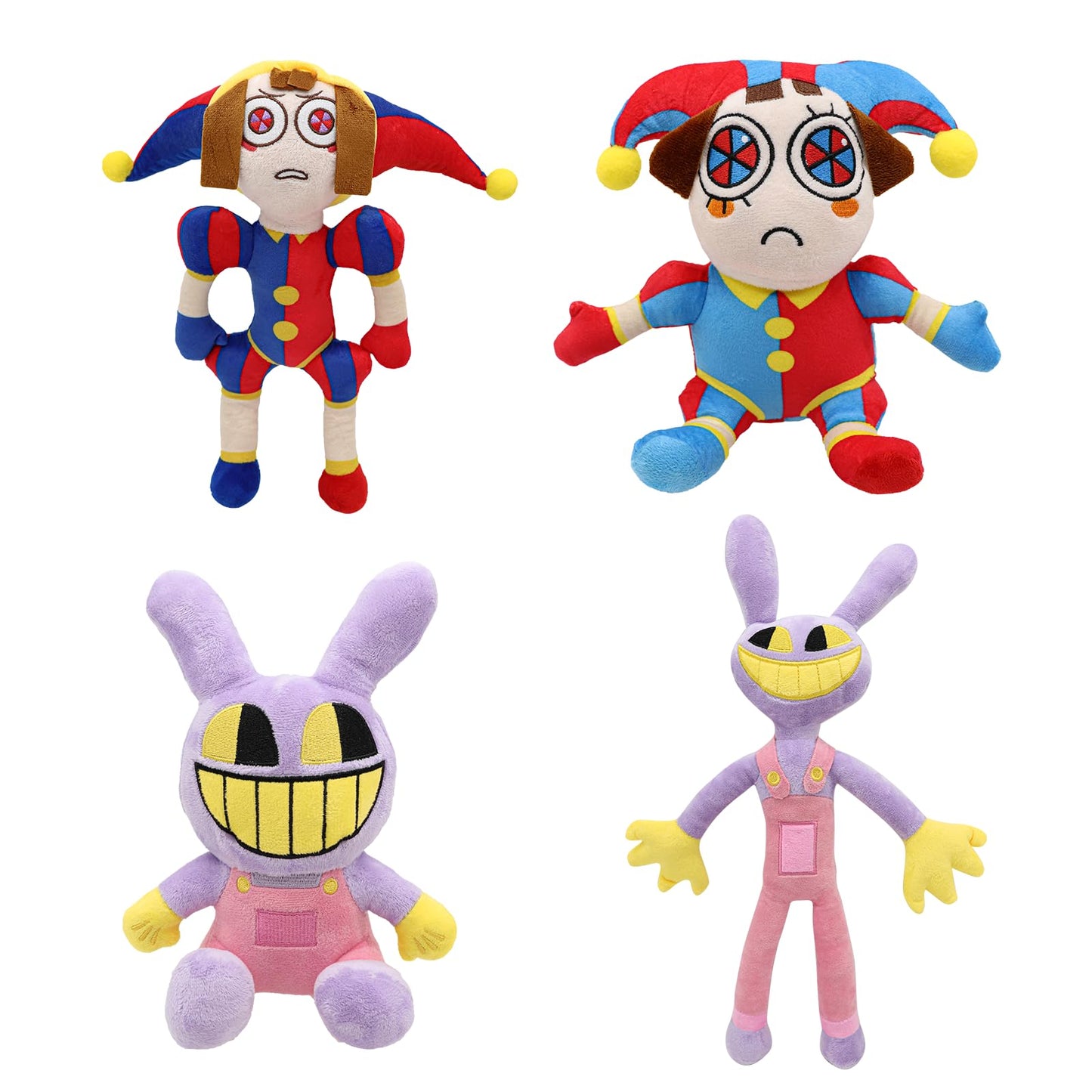 Hot SAJISP The Amazing Digital Circus Plush,10" Jax Plushies Toy Gift, Cute Stuffed Figure Doll for Kids and Adults, Birthday Halloween Christmas Choice for Boys Girls