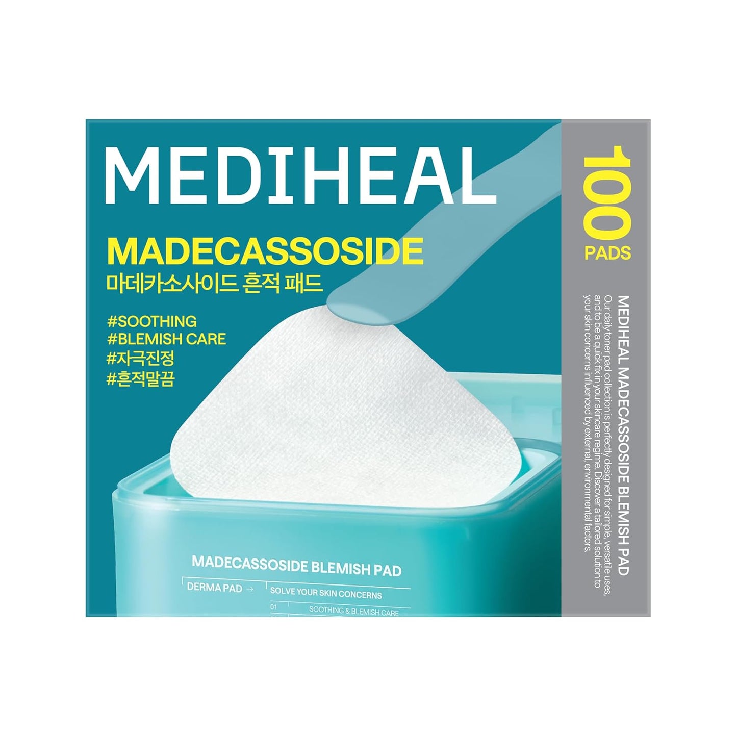 HotMEDIHEAL Madecassoside Blemish Care Toner Pad