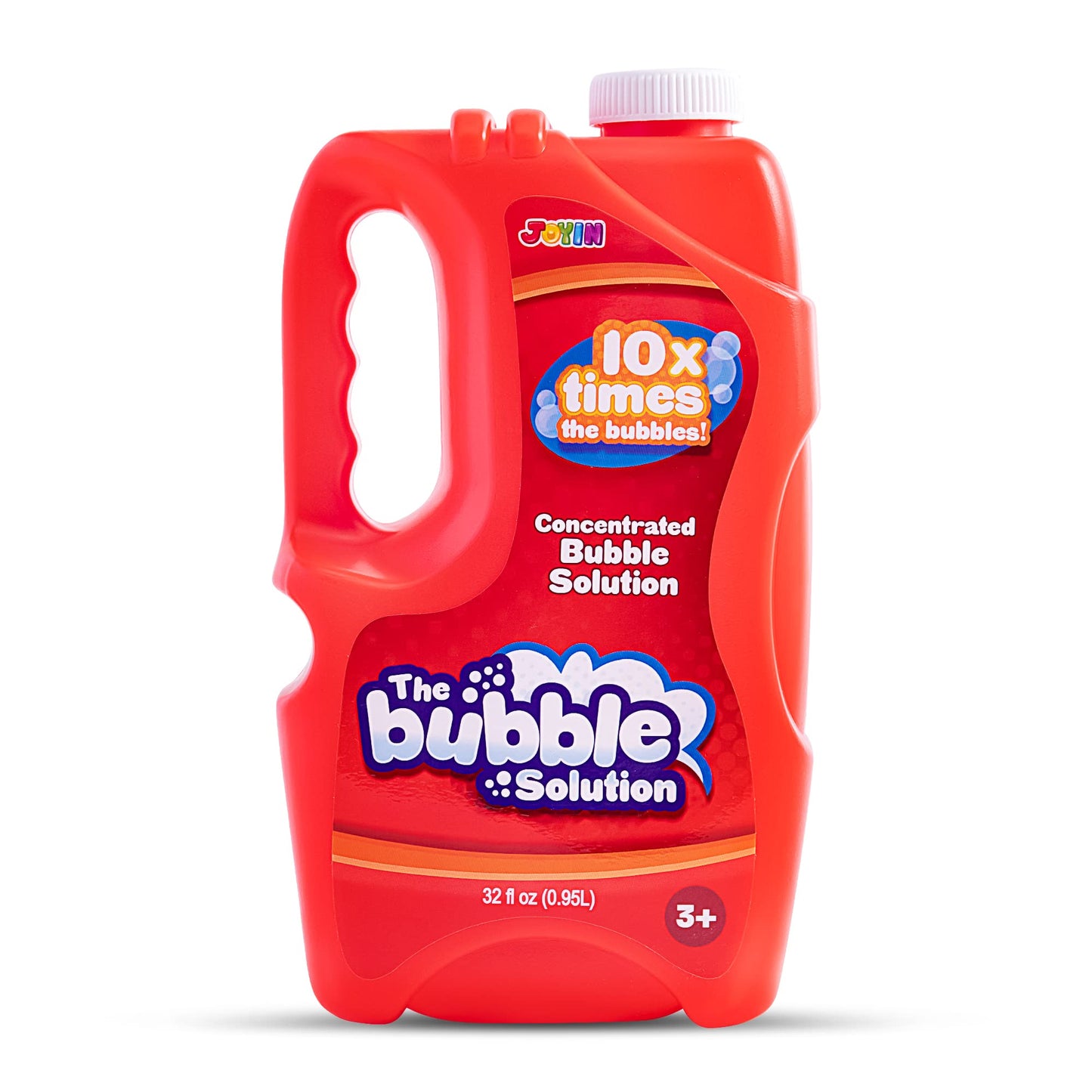 HotJOYIN 32 OZ Concentrated Bubble Solution for Bubble Machines (Up to 2.5 Gallons), Concentrated Solution Refills for Machine, Wands, Blower, Easter, Kids, Parties