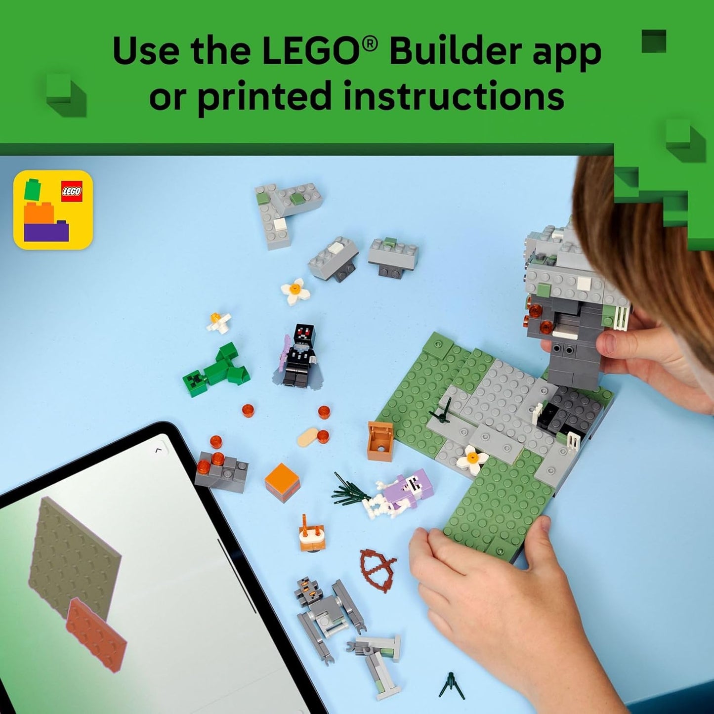 Hot LEGO Minecraft The Pale Garden Building & Pretend Play Toy for Boys & Girls - Video Game Playset & Toy Figures for Kids, Ages 7+ - W/Mothman & Creeper Minifigures - Gift Idea for Birthdays - 21586