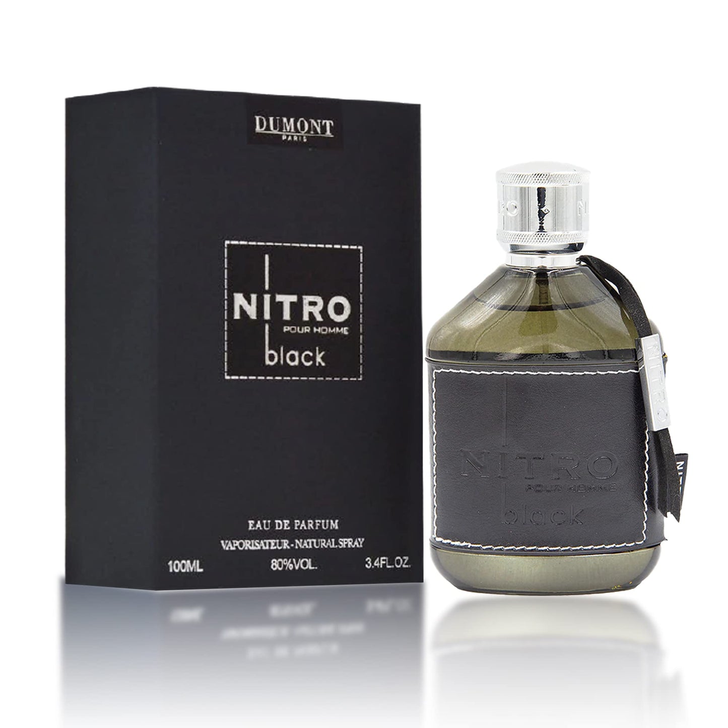 Hot Dumont Nitro Elixir 3.4 Fl Oz Extrait De Parfum for Men – Bold Elegant Sensual Fragrance – Premium Long Lasting Scent
