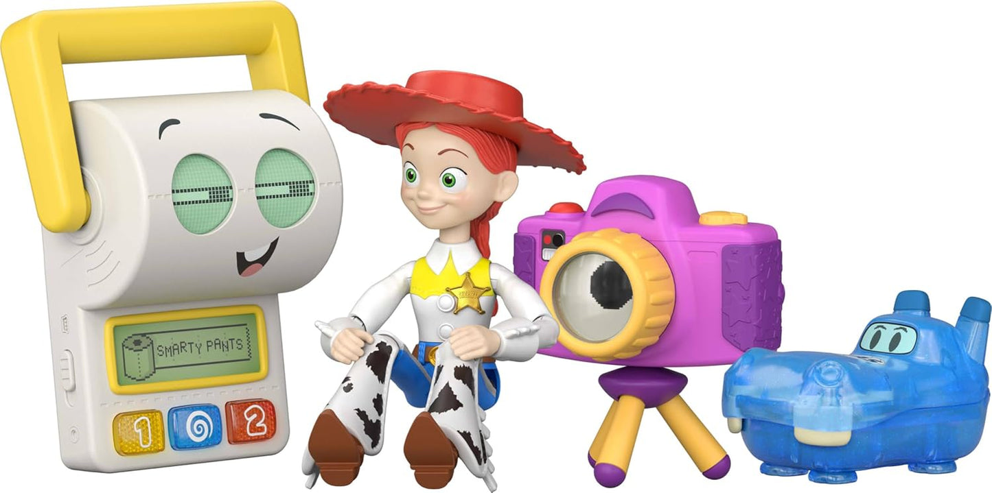 Hot Mattel Disney and Pixar Toy Story 5 Jessie & Figures | Jessie & Double A Team Action Figures Multipack, 7-inch Playscale, Posable, Movie Accurate Toys (Amazon Exclusive)