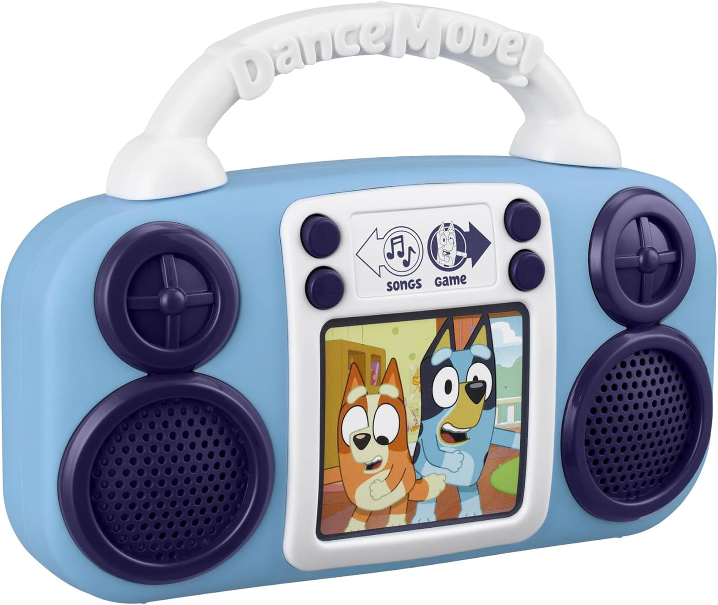Hot eKids Bluey Toy Music Player, Toddler Toy with Built-in Music and Lights (Bluey)