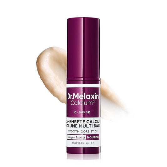 HotDr.Melaxin Collagen Multi Balm Stick, Calcium & Adenosine Korean Wrinkle Stick for Eye, Neck & Face, Firming Collagen Stick, Under Eye Balm for Dark Circles & Depuffing, Korean Skin Care, 0.31 oz