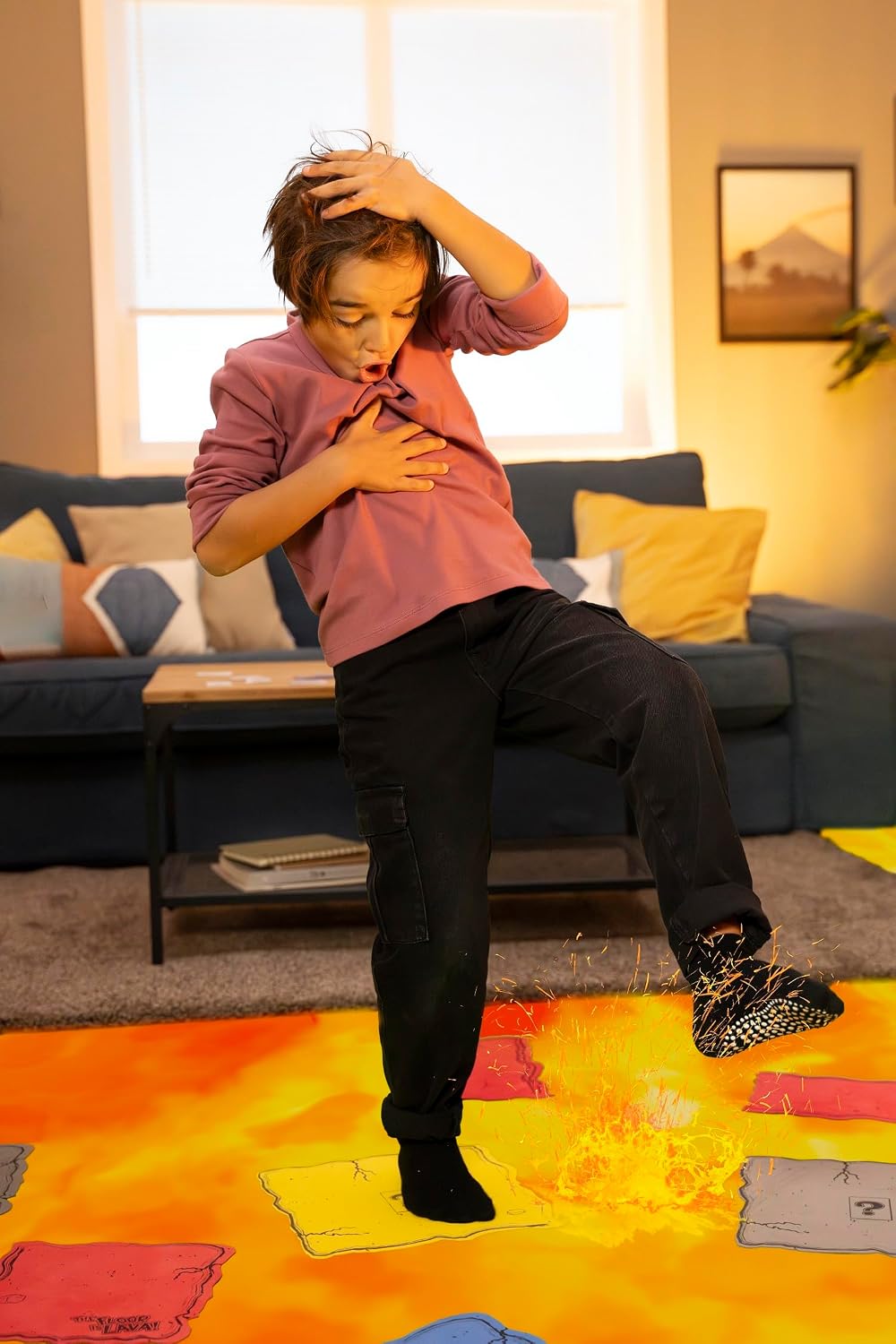 Hot Goliath The Original The Floor is Lava! Game by Endless Games - Interactive Game For Kids And Adults - Promotes Physical Activity - Indoor And Outdoor Safe - Classic Edition
