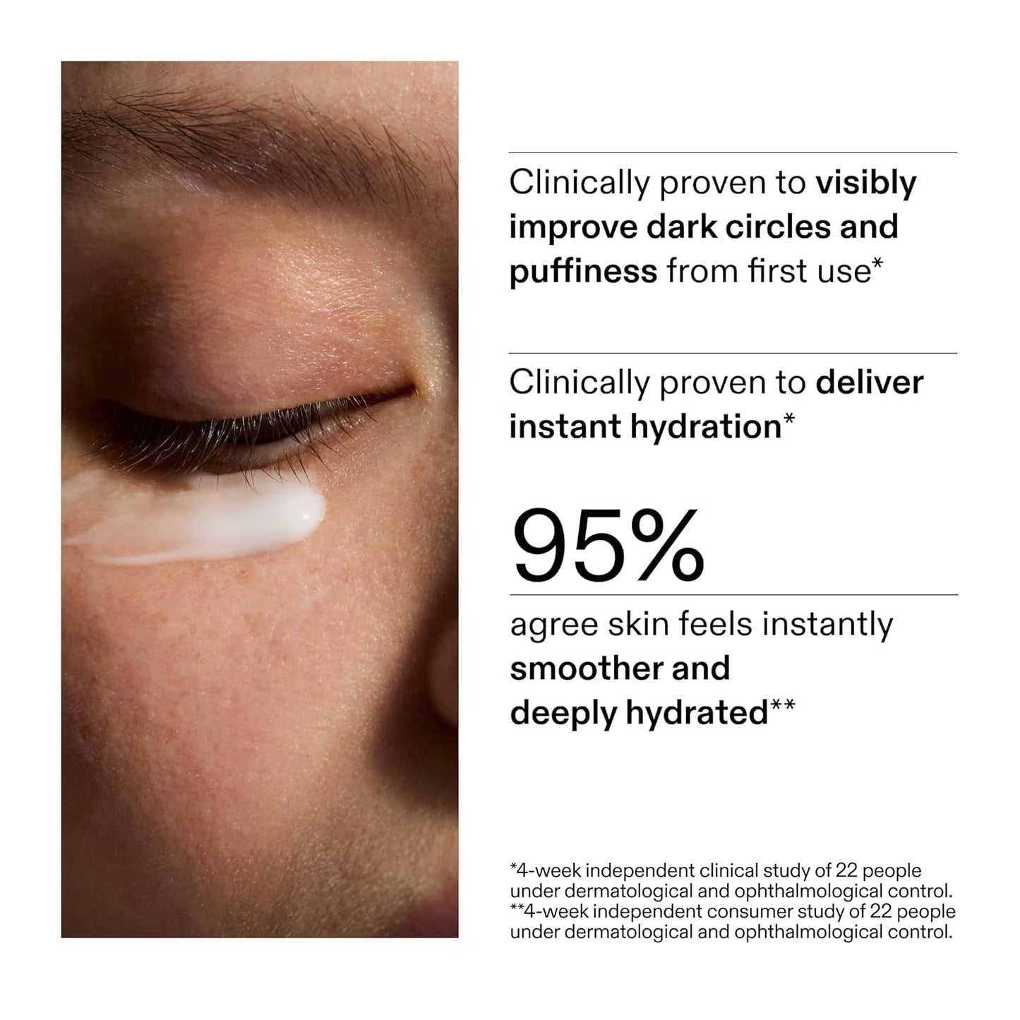 HotThe INKEY List Caffeine Eye Cream, Reduce Eye Puffiness and Dark Circle, Blur Fine Lines, 0.5 fl oz