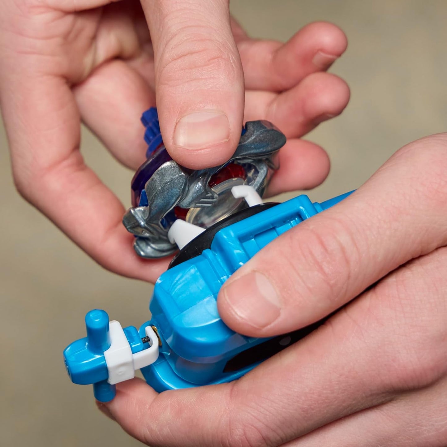 HotBeyblade X Cobalt Dragoon 2-60C Deluxe Left-Spin String Launcher Set with Attack Type Top Left-Spinning Top Toy; Great Gift for 8 Year Old Boys and Girls