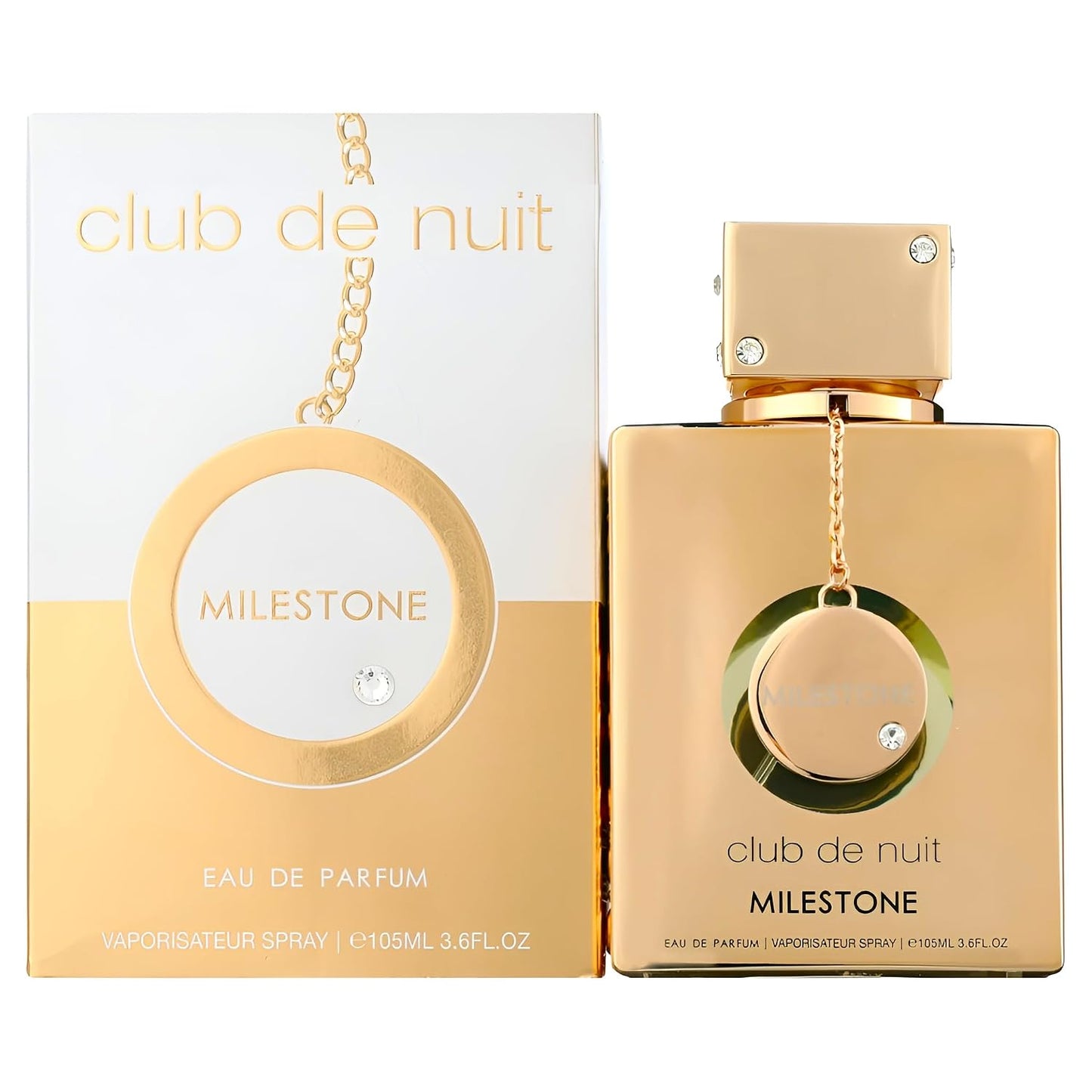 Hot Armaf Club De Nuit Milestone for Unisex Eau de Parfum Spray, 3.6 Ounce