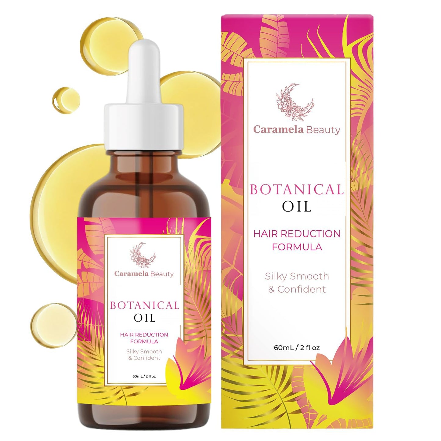 HotCyperus Rotundus Oil, 60ml After-Shave and Post-Wax Moisturizer, Botanical Body Oil with Jojoba, Rosehip and Sweet Almond Oils for Silky Smooth Skin, All Skin Types