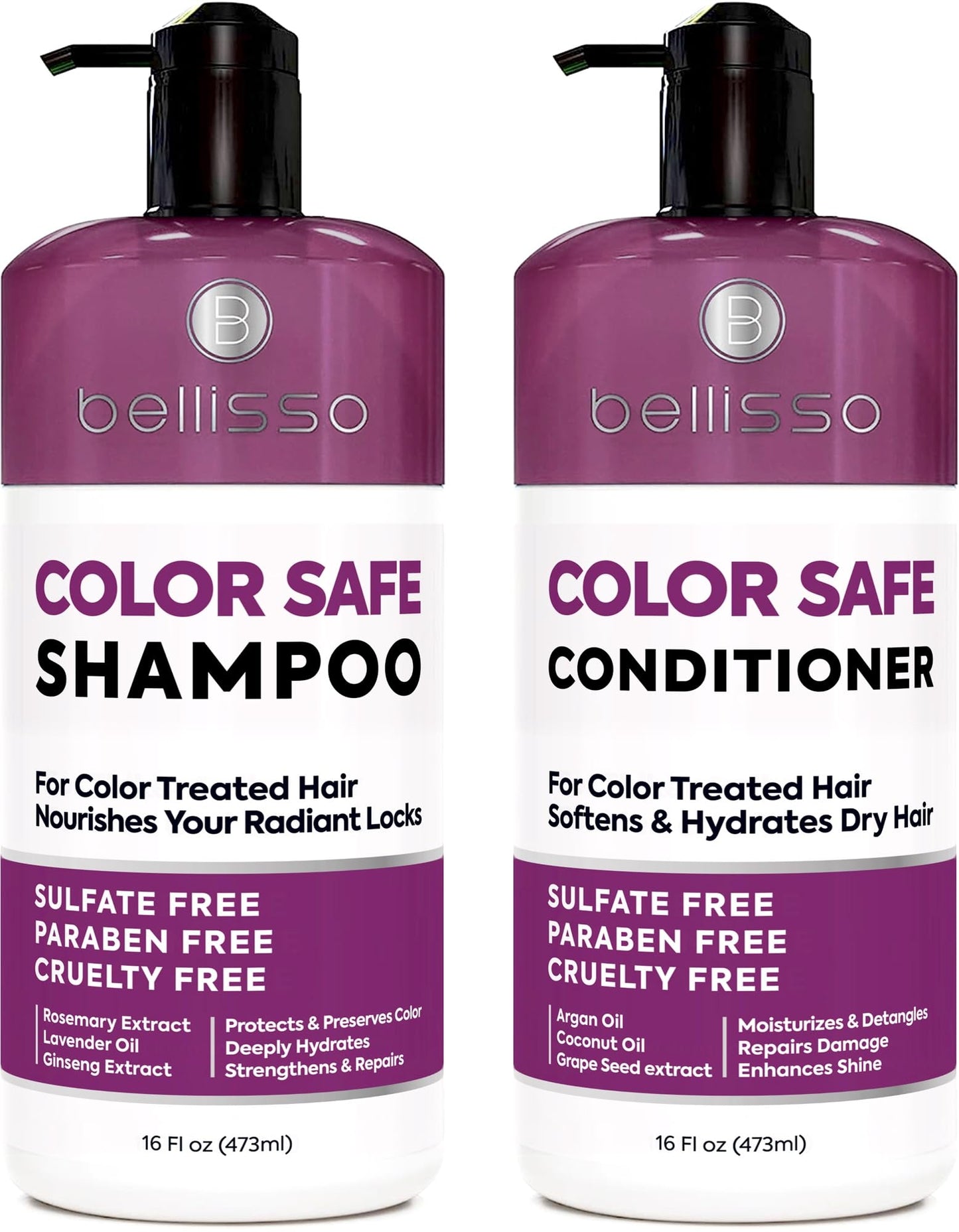 HotBiotin Shampoo and Conditioner Set - Sulfate and Paraben Free Treatment for Men and Women - Hair Thickening Volumizing Products to Help Boost Thinning Hair with Added Keratin