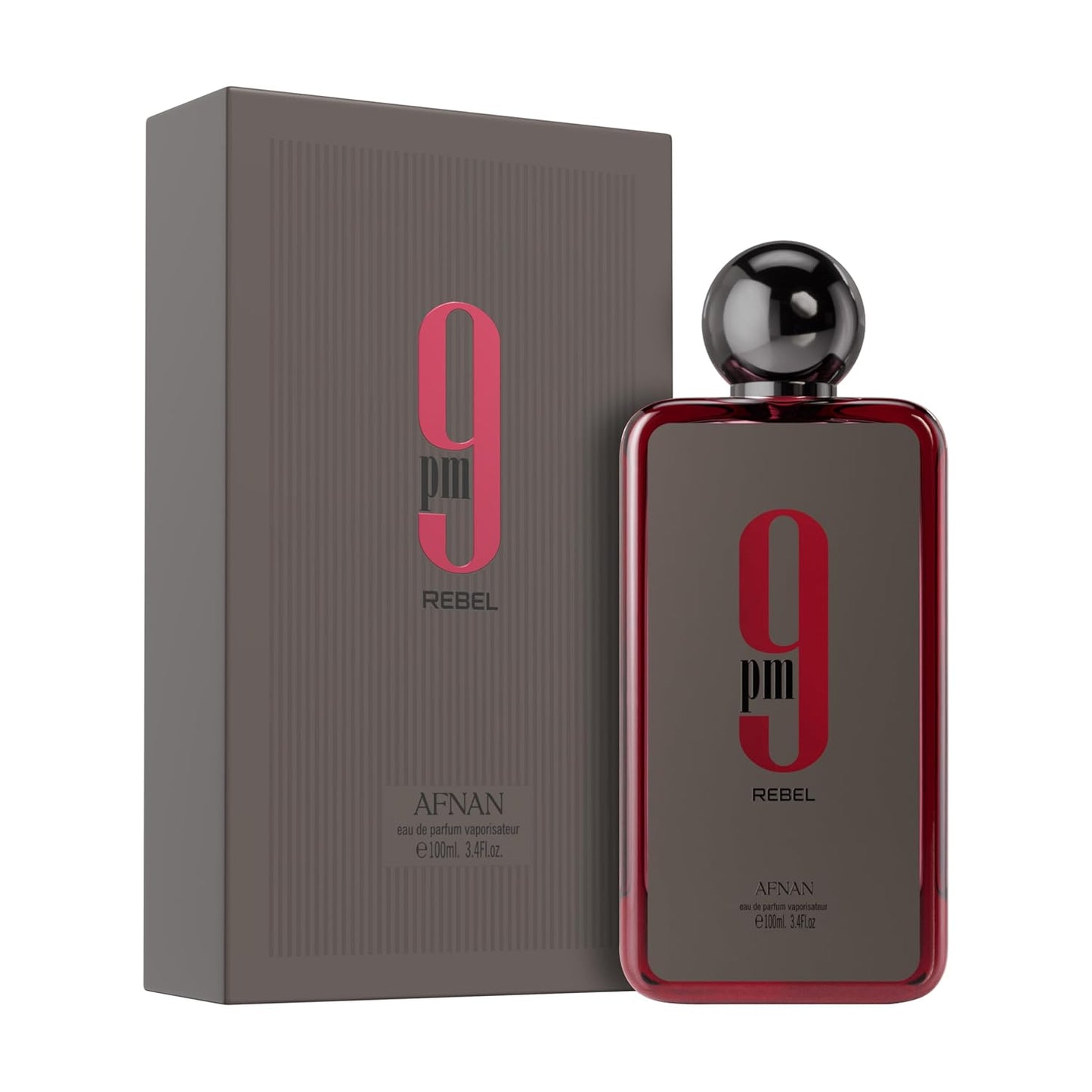 Hot Afnan 9 PM Rebel Unisex Eau De Parfum, 3.4 Fl. Oz