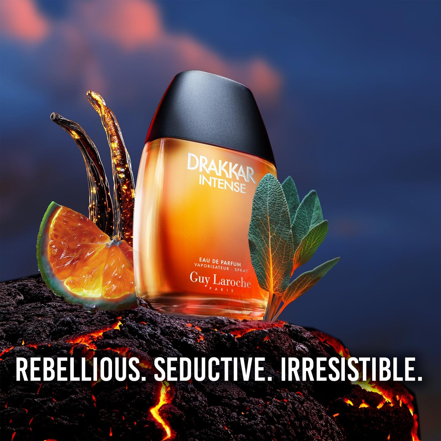 Hot Guy Laroche Intense By Guy Laroche For Men, Bold and Powerful Masculine Fragrance with Deep Aromatic Spices and Woody Notes, Long Lasting Designer Eau de Parfum for Day and Evening Wear, 3.4 Fl. Oz.
