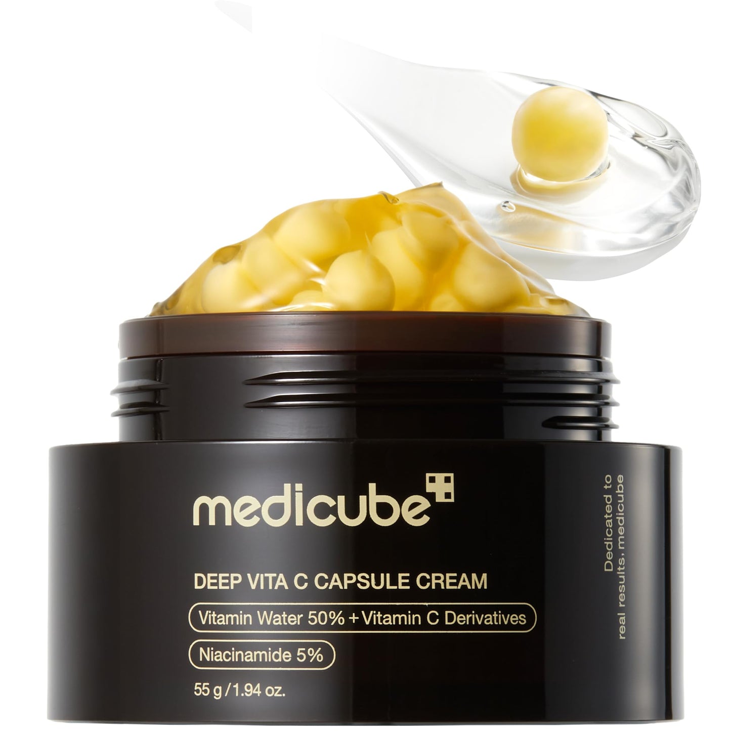 Hotmedicube Capsule Cream with Kojic Acid & Turmeric for Uneven Skin Tone | Tone Renewal & Radiance Care for troubled skin | Turmeric, Kojic, Vitamin C | Korean Skincare, 1.86 oz