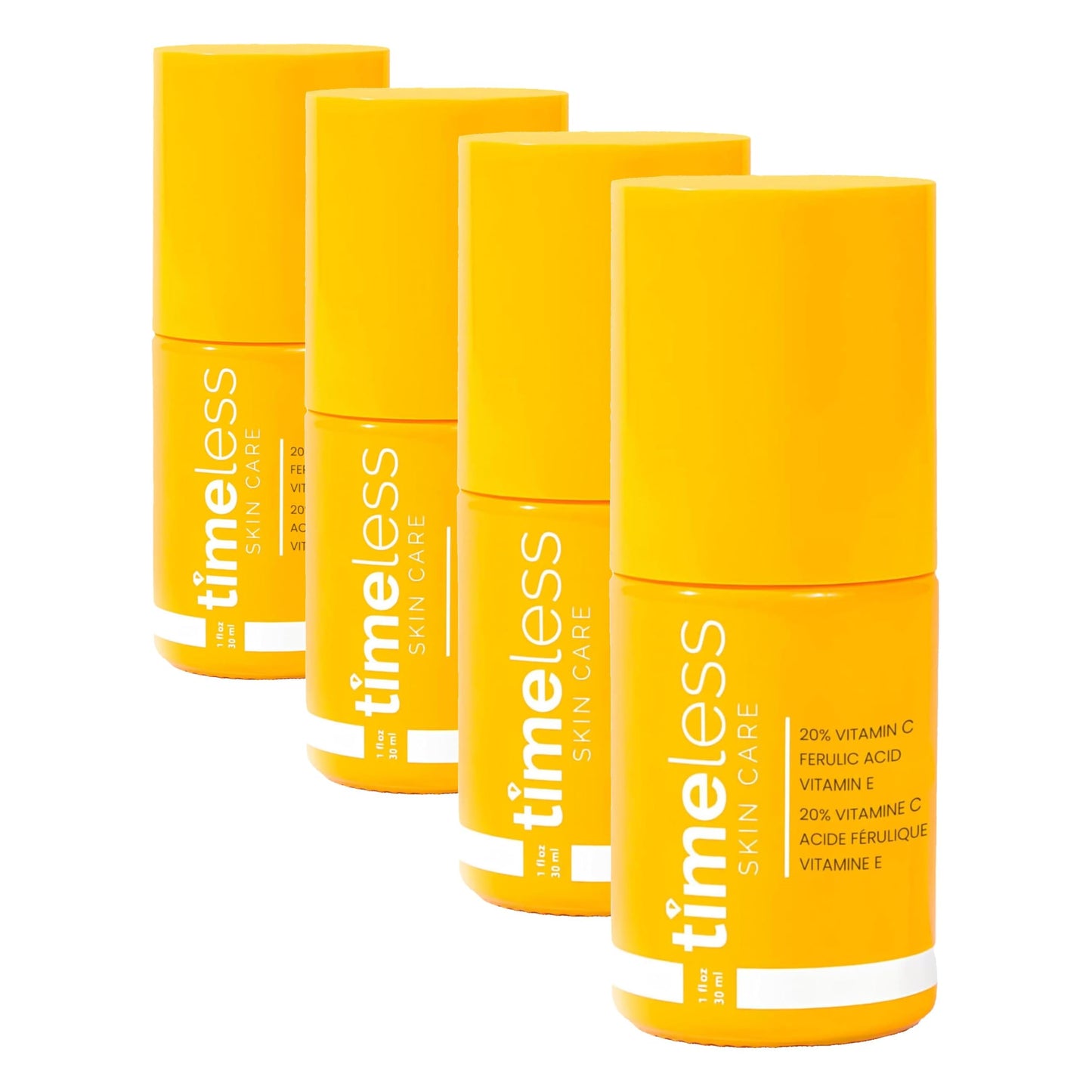 HotTimeless Skin Care Vitamin C Serum with Vitamin E & Ferulic Acid - Brightening Serum - for Oily & Dry Skin - Fragrance-Free - 1.7 oz