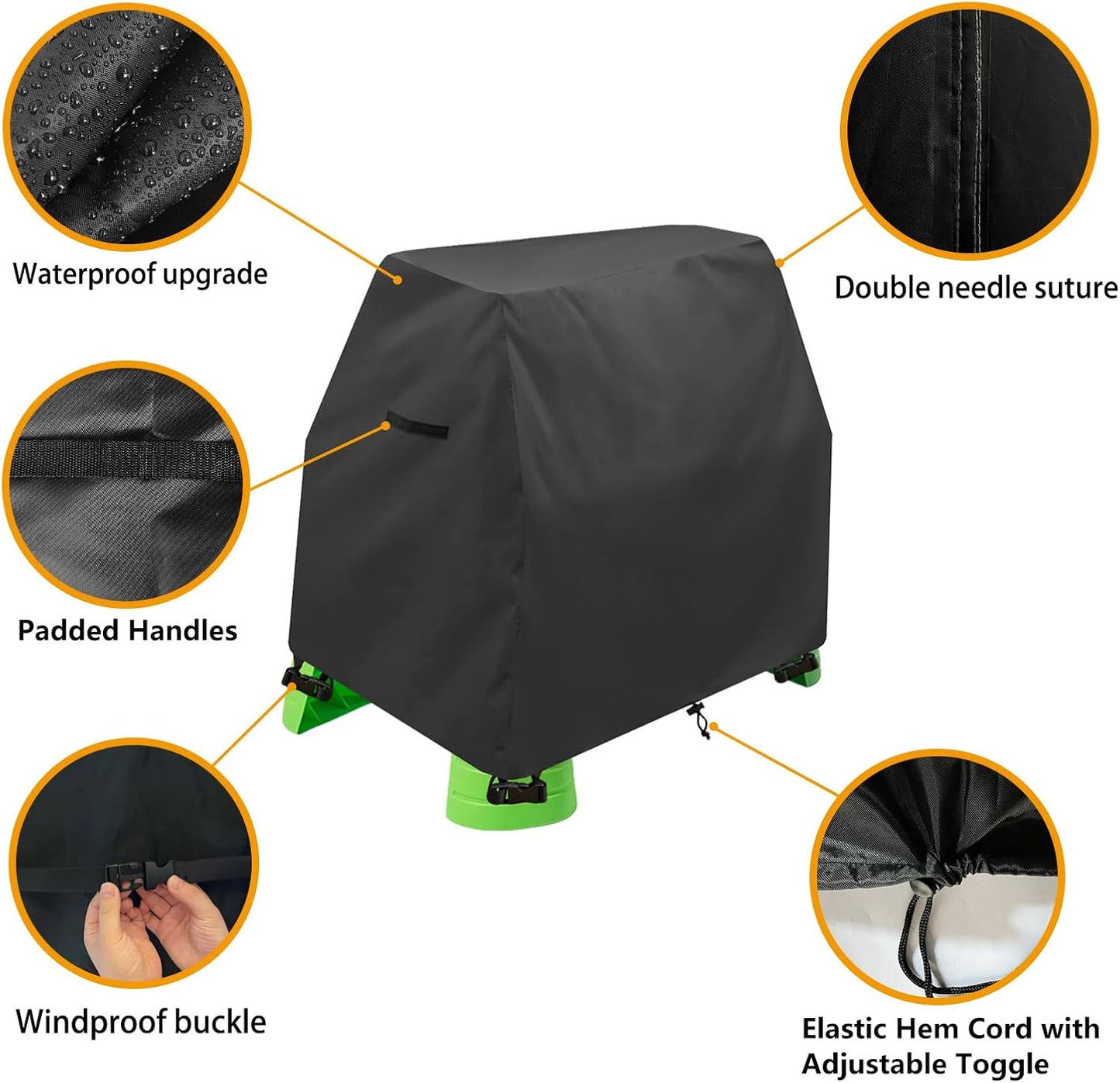 HotKids Water Table Cover Fit Rain Showers Splash Pond Water Table,Waterproof Dust Proof Anti-UV Outdoor Toys Cover-Cover only