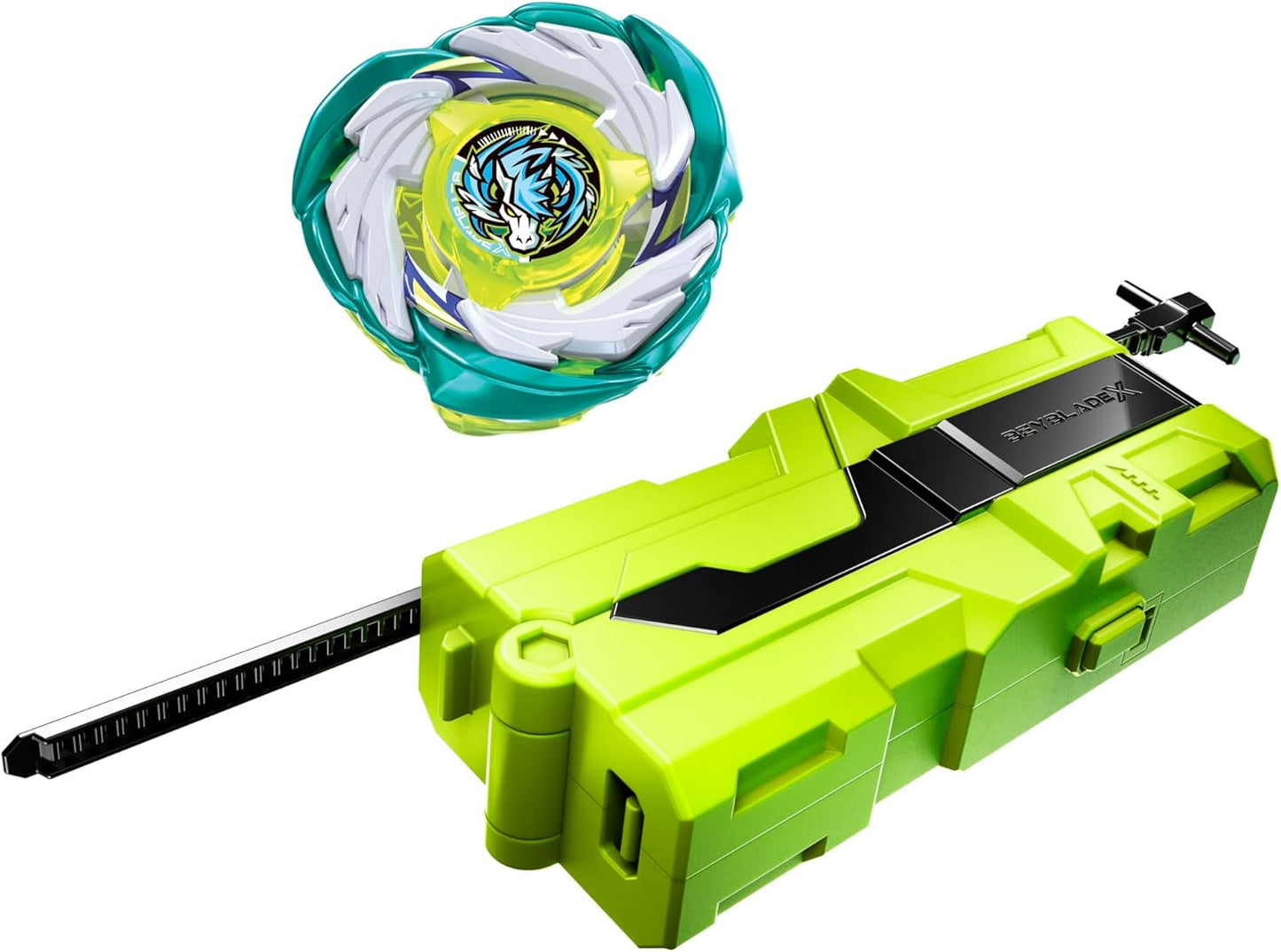 Hot Beyblade X Clip & Rip Launcher with Takara Tomy Attack Type Top Right-Spinning Top Toy, Battling Tops Game Toys, Ages 8+