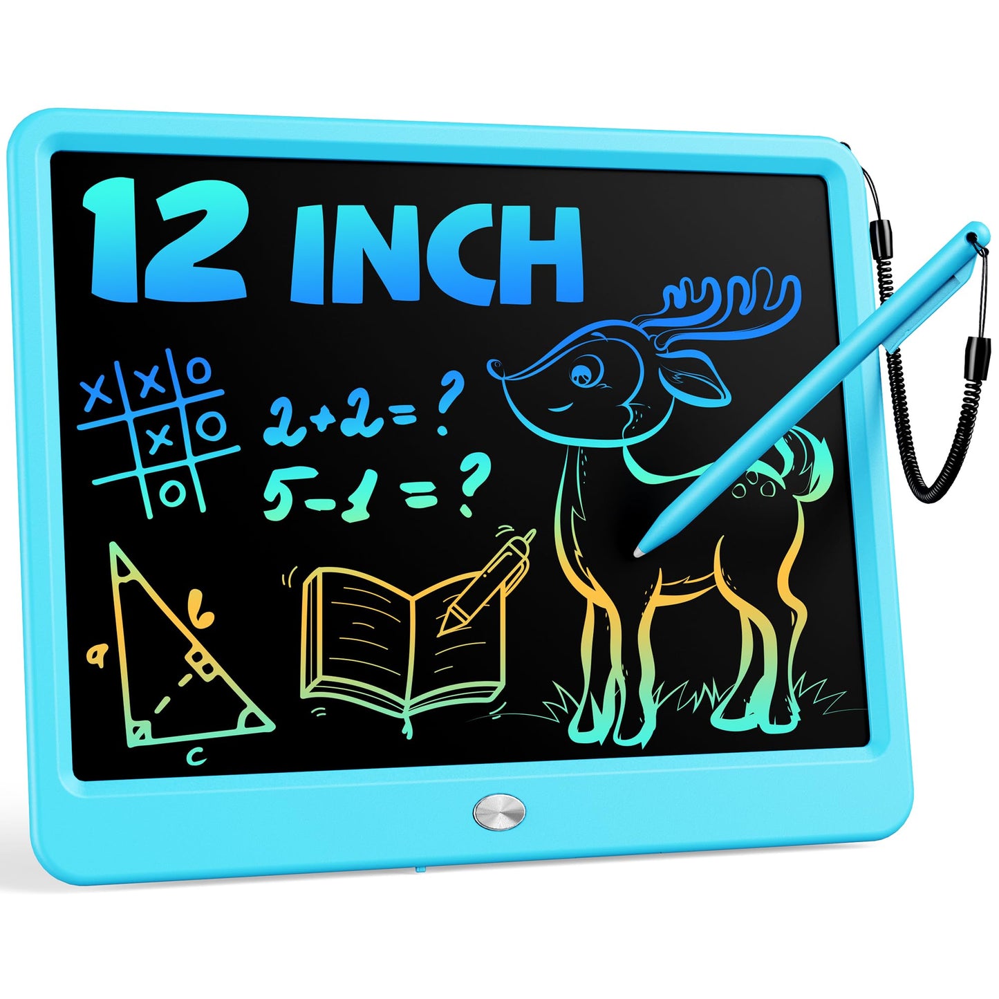 Hot Bravokids Toys for 3-6 Years Old Girls Boys, LCD Writing Tablet 10 Inch Doodle Board, Electronic Drawing Pads, Educational Birthday Gift for 3 4 5 6 7 8 Years Old Kids Toddler (Blue)