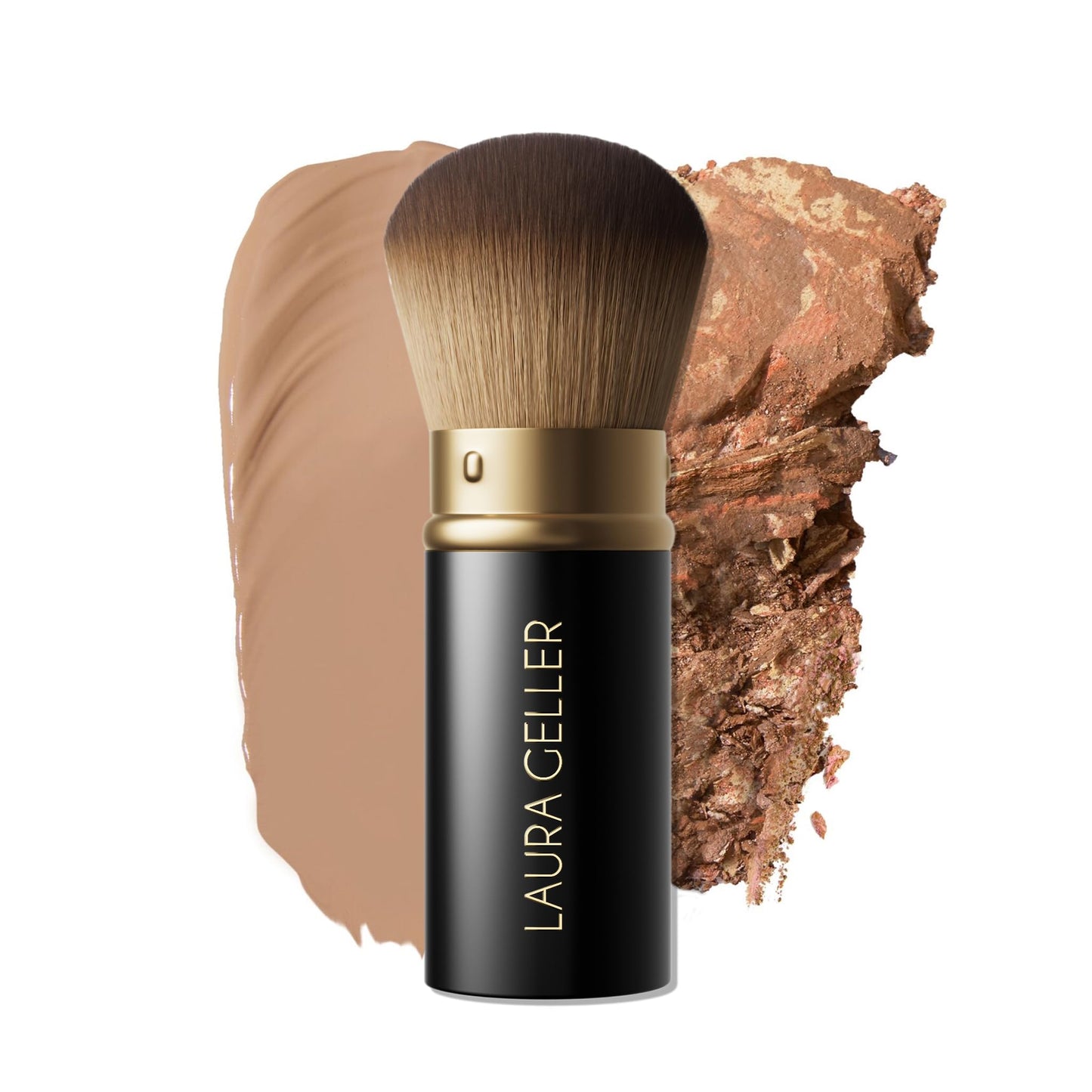 HotLAURA GELLER NEW YORK Cosmetic Professional Makeup Brushes - Cruelty-Free - 01 Retractable Airbrush Kabuki Brush