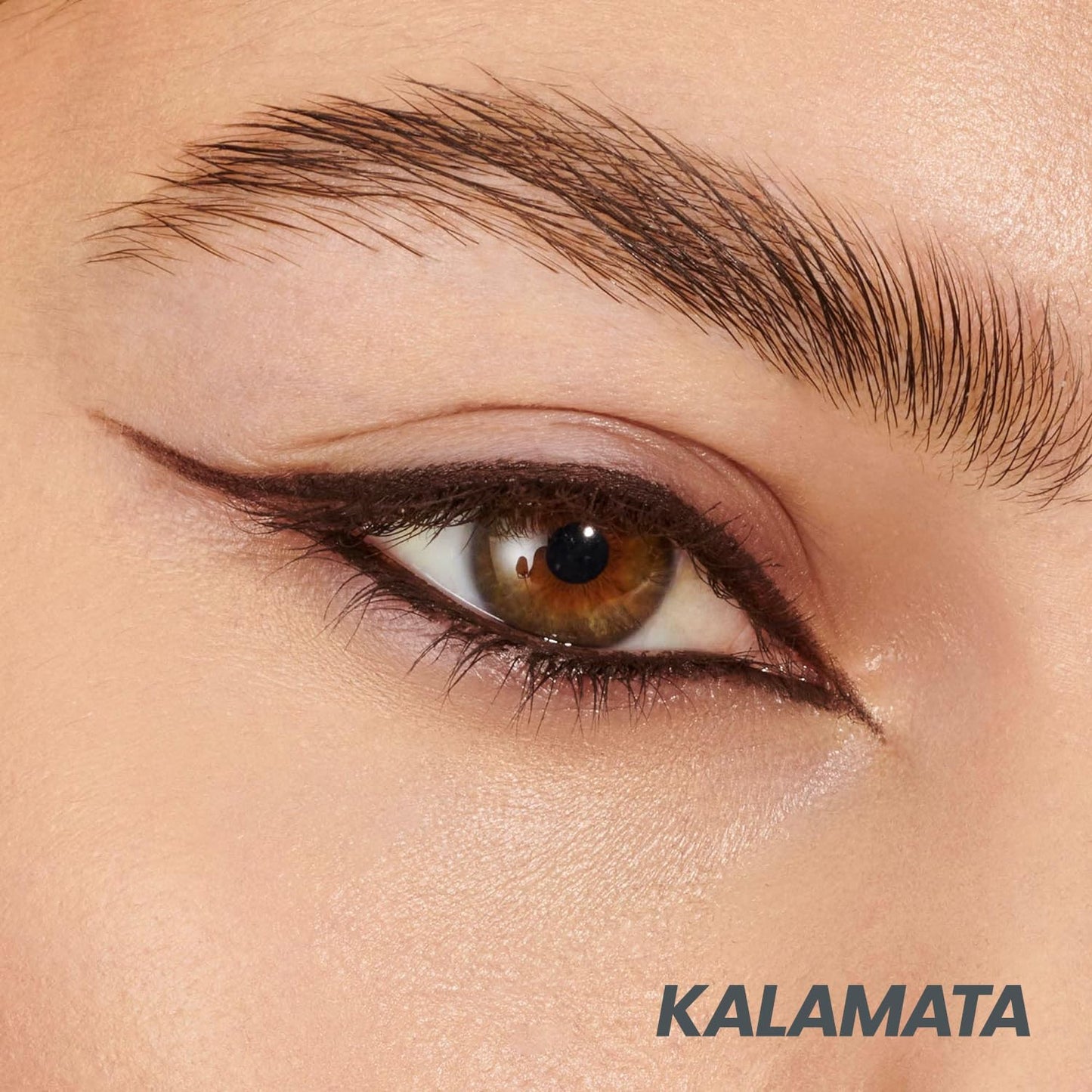 HotWonderskin Eyeliner Pencil, 1440 Longwear Brown Eyeliner Pencil - Waterproof, Sharpenable & Smudge Proof (Kalamata)