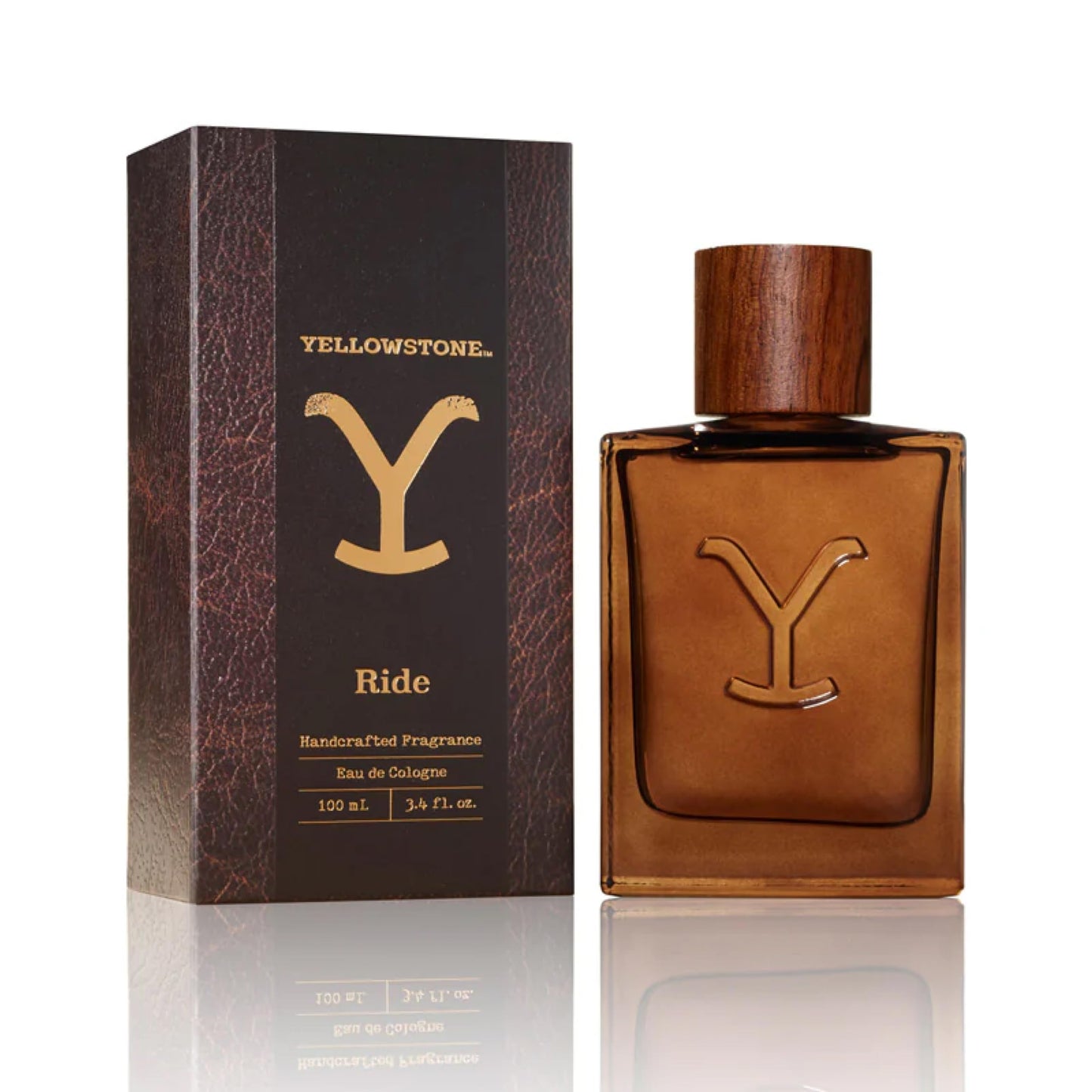 Hot Tru Western Yellowstone Ride Men’s Handcrafted Cologne Spray for Men, Raw Bergamot, Smoked Whiskey, Charred Vanilla & Rough‑Cut Tobacco, 3.4 fl oz (100 ml)