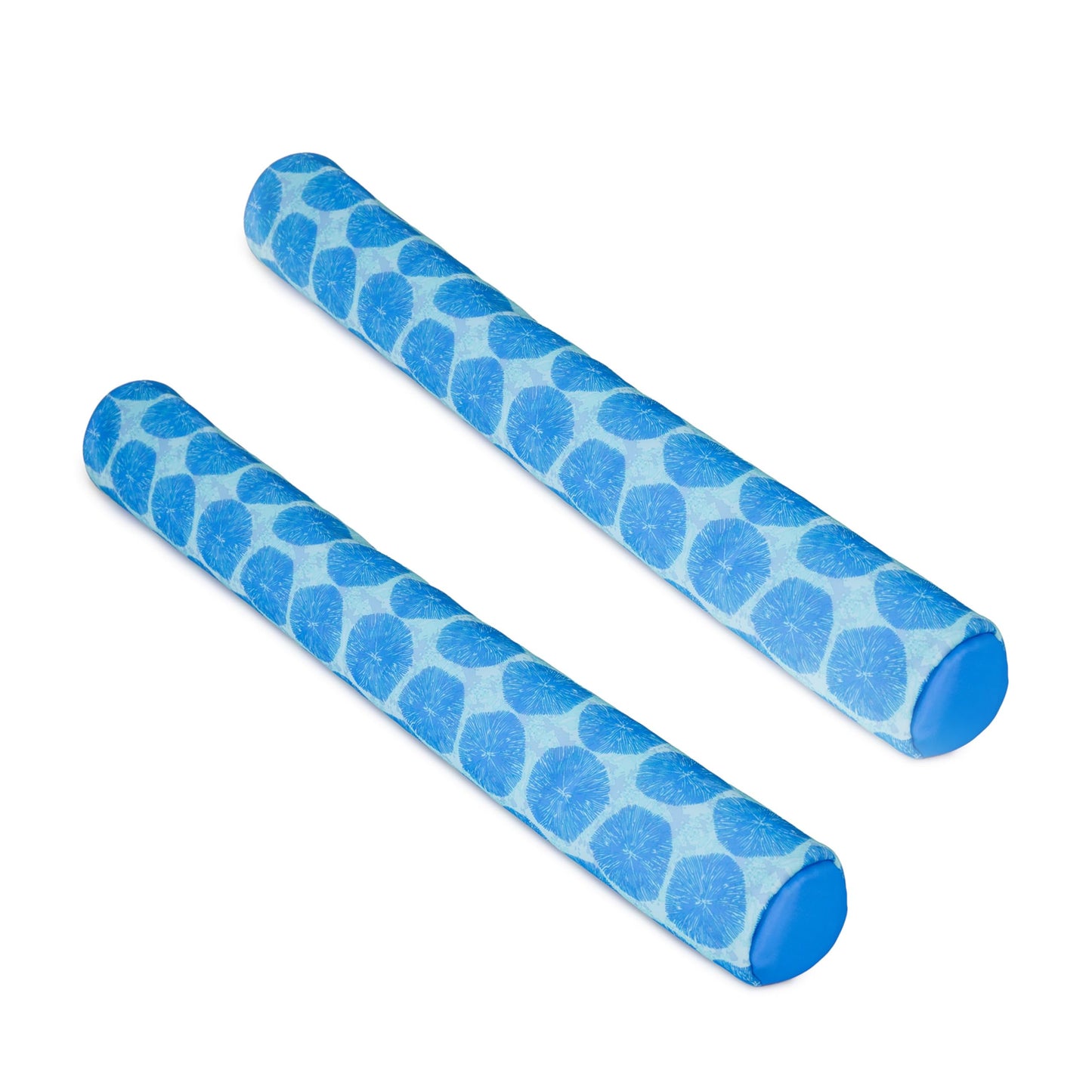 HotBig Joe Noodle Sling No Inflation Needed Pool Seat with Armrests, Blurred Blue Double Sided Mesh, Quick Draining Fabric, 3 feet