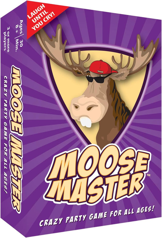 HotMoose Master - Laugh Until You Cry Fun - Your Cheeks Will Hurt from Smiling and Laughing so Hard - for Fun People Looking for A Hilarious Night in a Box