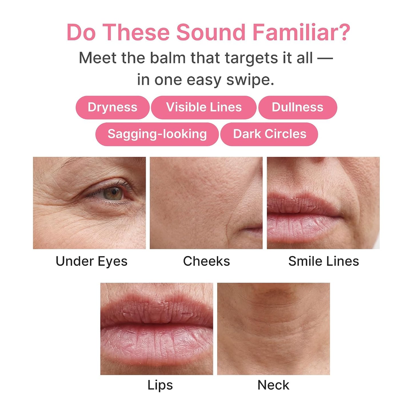 Hotmedicube PDRN Pink Collagen Volume Multi Balm Stick | Volufiline, PDRN, NAD, Collagen | Face & Body Balm for Under-Eyes, Neck, Forehead, Smile Lines, Lips | Plumping, Radiance, Line Care | K-Beauty