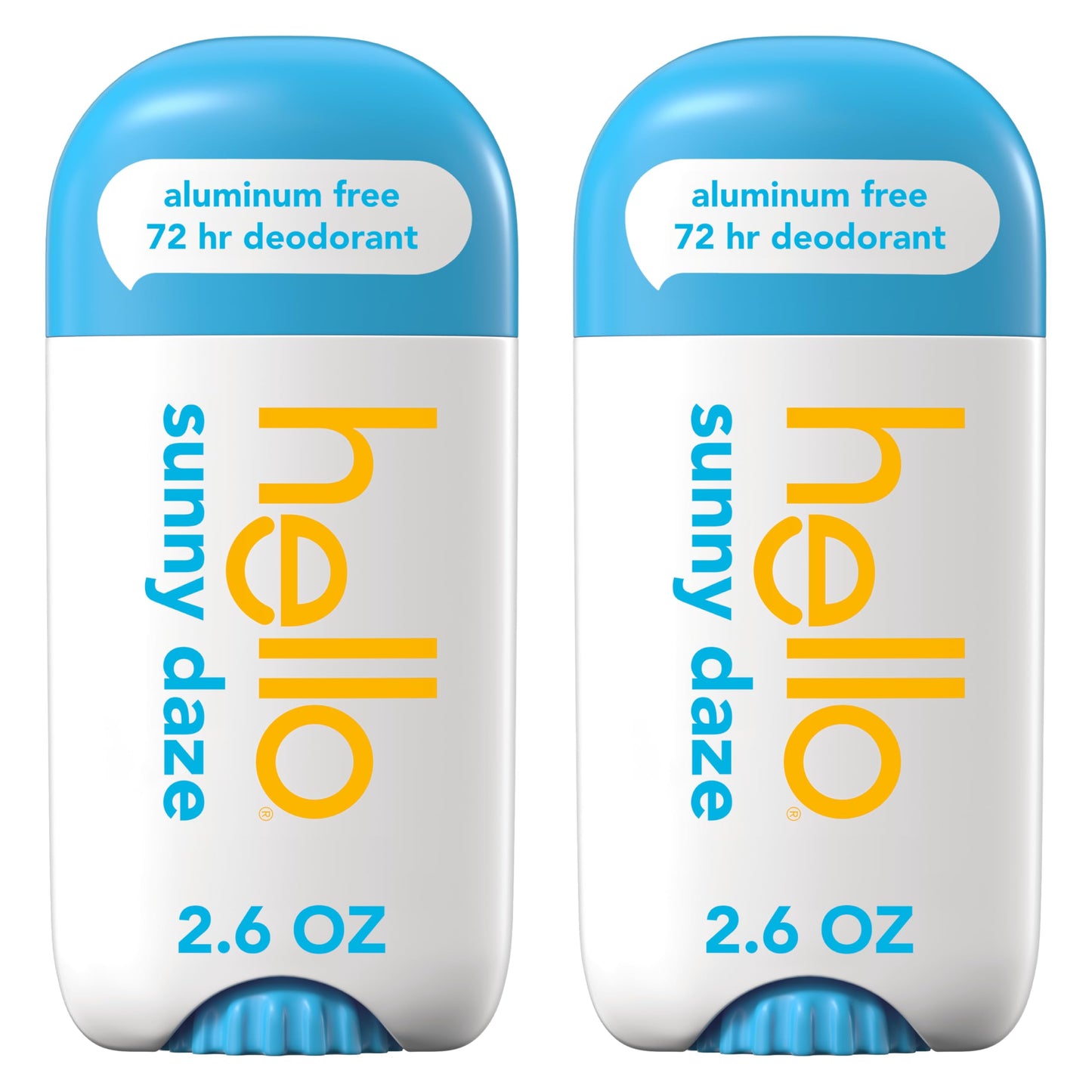 Hothello Unicorn Aluminum Free Deodorant for Women, Girls, Safe for Kids, Dermatologically tested, Natural Fragrance, 2 Pack