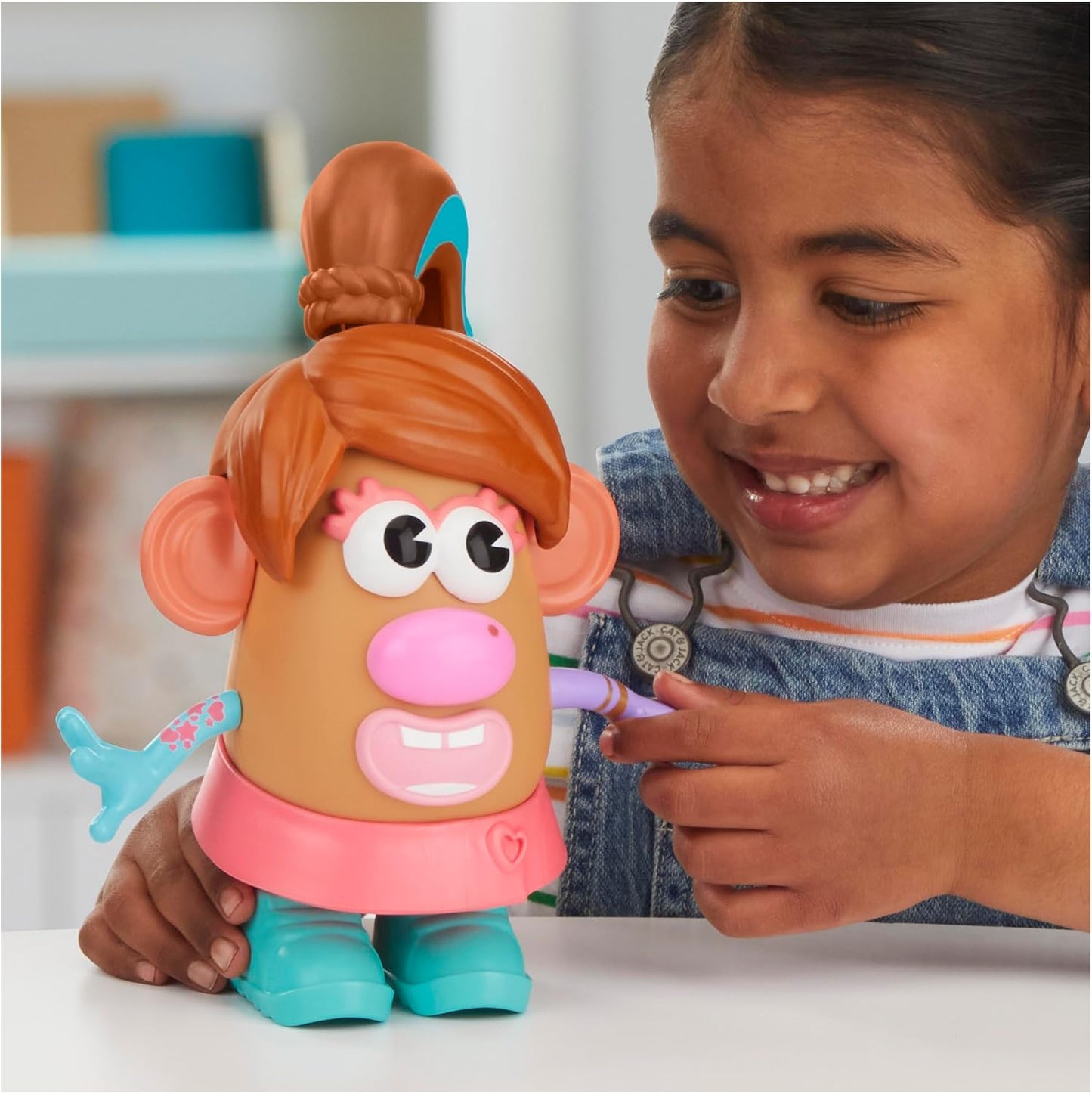 HotPotato Head Express Yourspud Playset with 1 Potato Body and 32 Accessories, Creative Toddler and Preschool Toys for Boys and Girls 2 Years and Up (Amazon Exclusive)