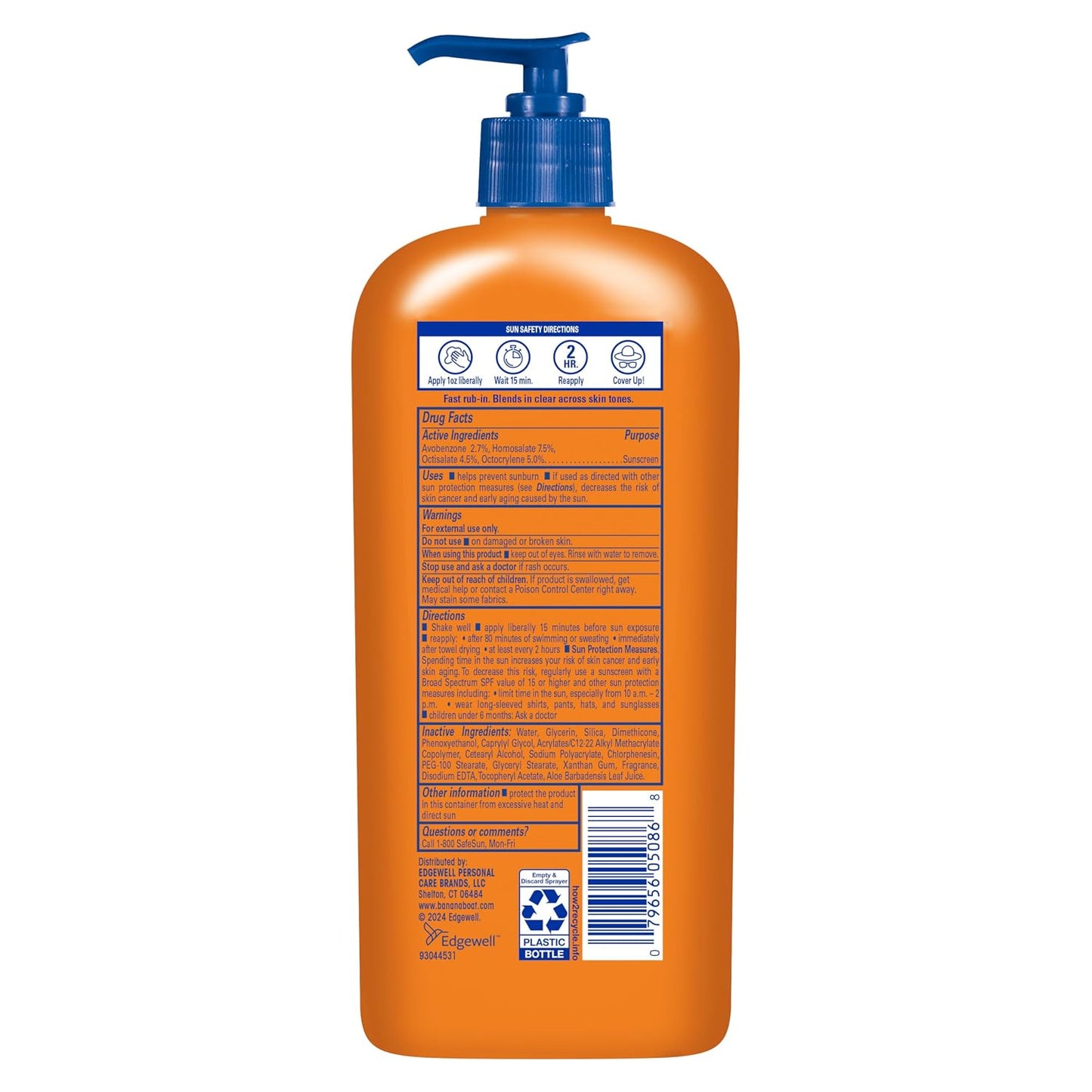 HotBanana Boat Sport Ultra SPF 50 Sunscreen Lotion, 12oz | Banana Boat Sunscreen SPF 50 Lotion, Oxybenzone-Free, Sunblock, Family Size, 12oz (Pack of 1)