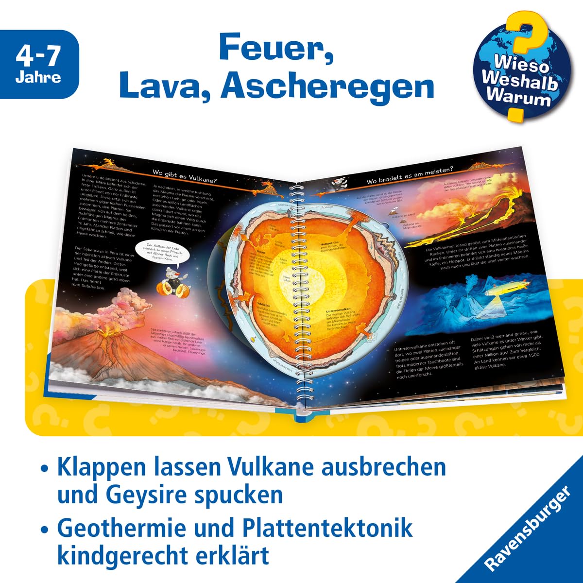 Hot Wieso? Weshalb? Warum?, Band 4: Wir erforschen die Vulkane