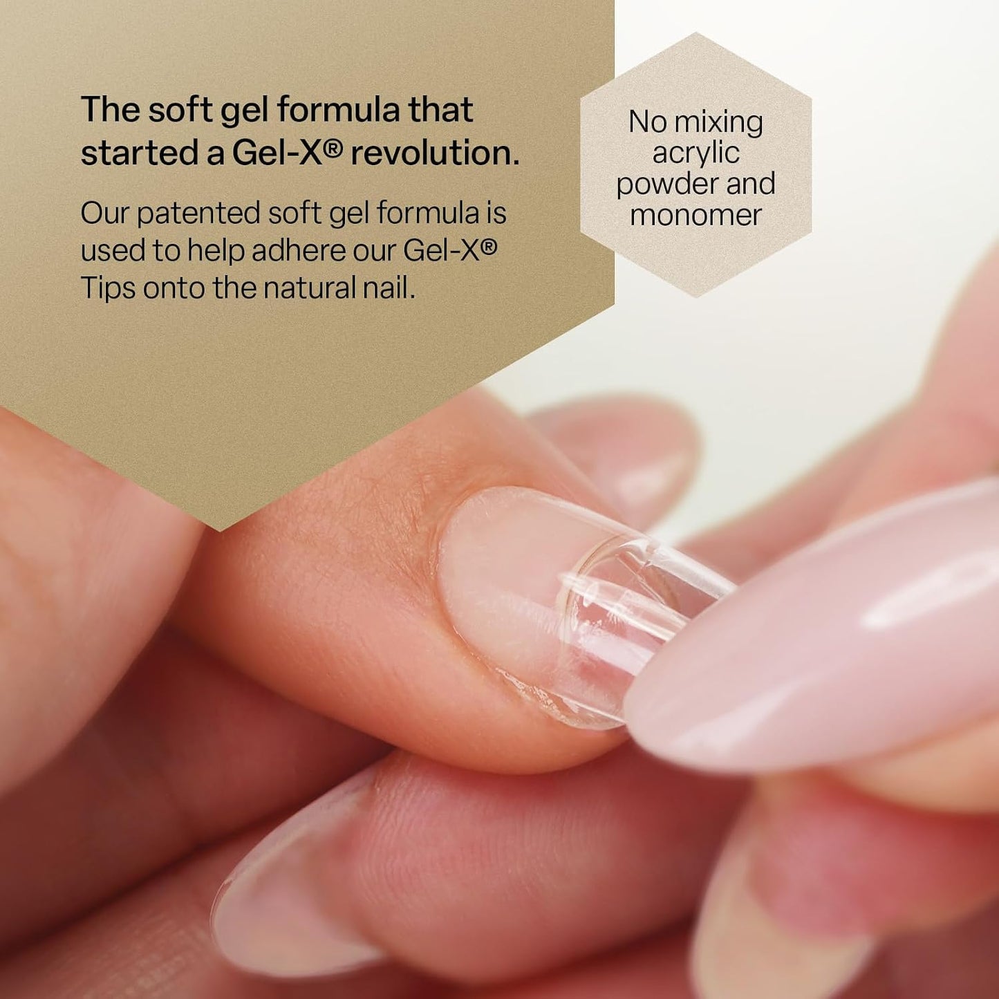 HotAprés Extend Gel Gold Bottle Edition - Gel-X Tips Adhesive (15 ml)