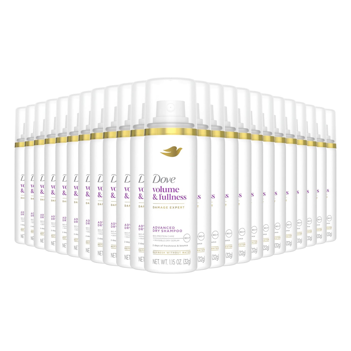 HotDove Dry Shampoo Spray, Volume & Fullness, Absorbs Oil to Refresh Hair Without Washing, 5 oz (2-Pack)