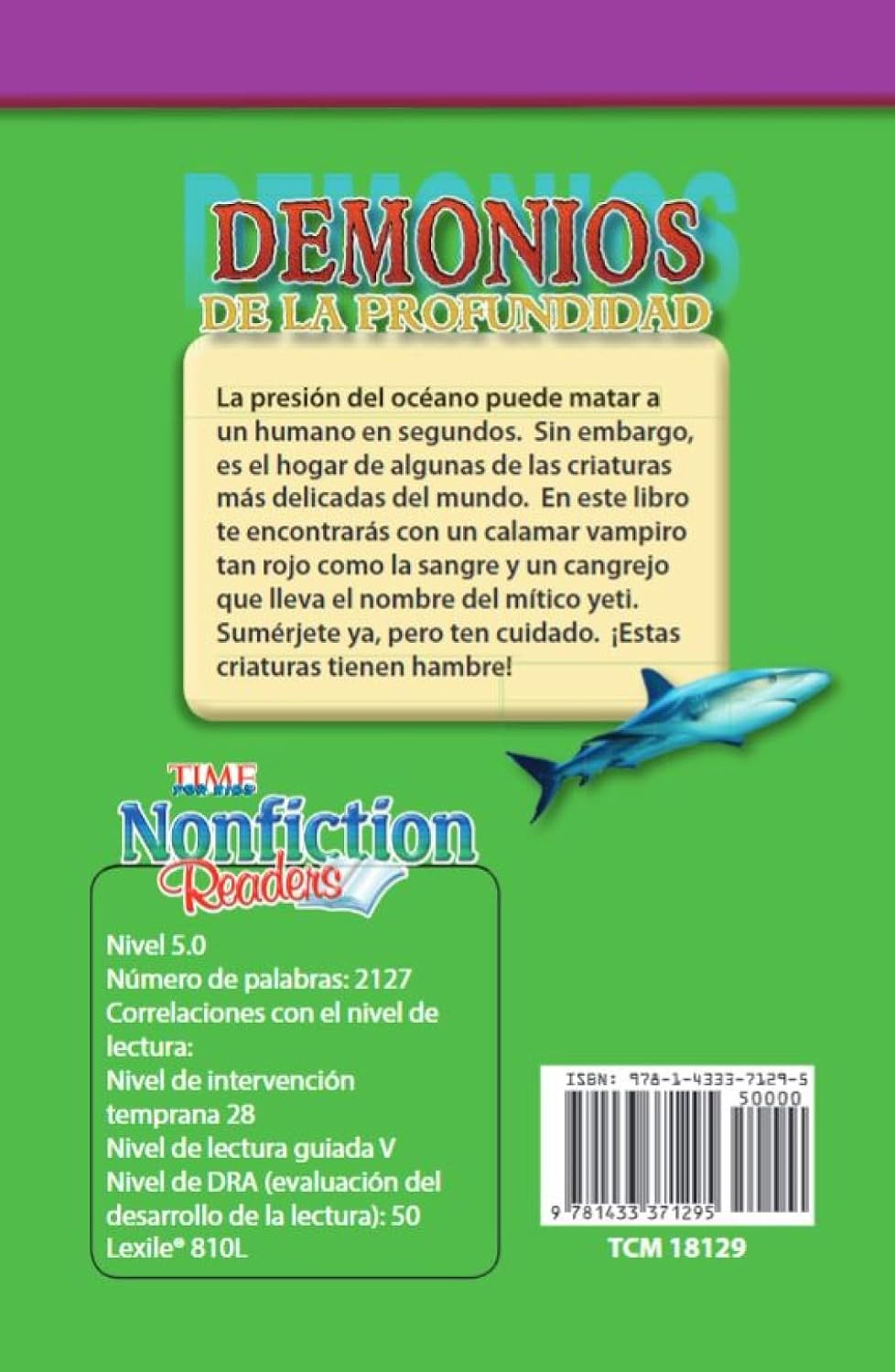 Hot TIME FOR KIDS® Informational Text Grade 5 Spanish 30-Book Set