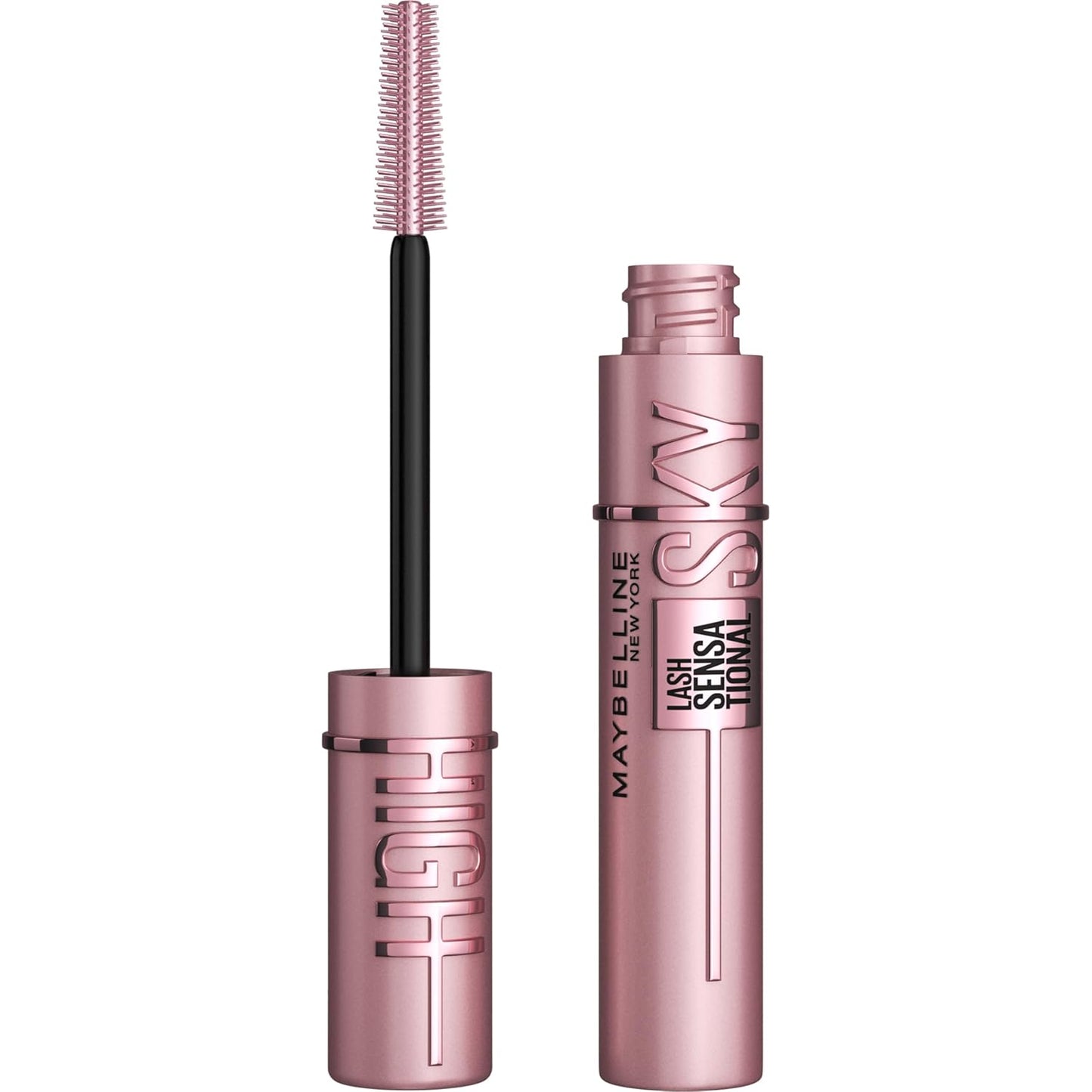 HotMaybelline Lash Sensational Sky High Washable Mascara Makeup, Volumizing, Lengthening, Defining, Curling, Multiplying, Buildable Formula, True Brown, 1 Count