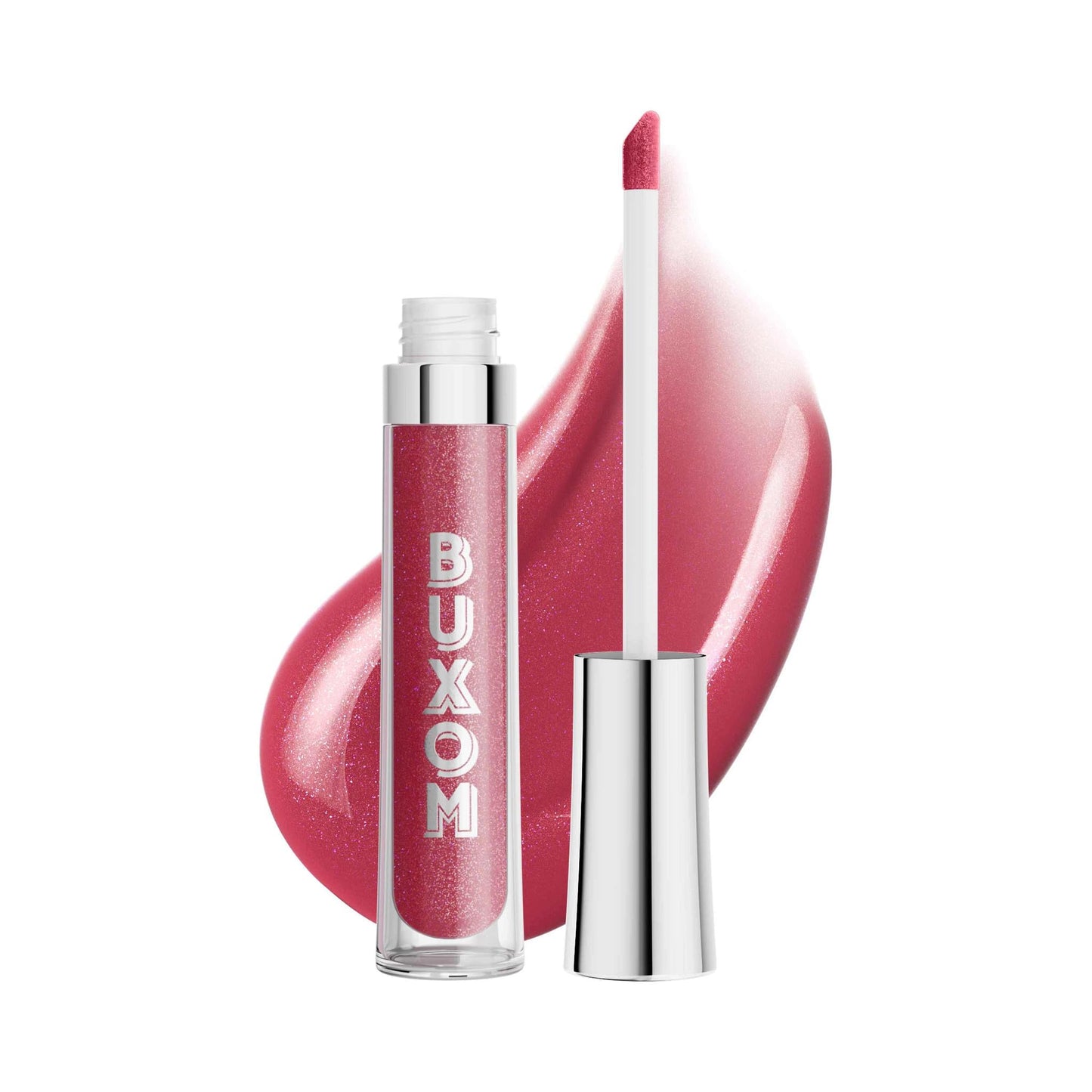 HotBuxom Full-On Plumping Lip Polish, Tinted Lip Plumper Gloss, Plumping Peptides & Vitamin E, High Shine Lip Gloss, Nourishes, Moisturizes & Softens Lips, Vegan