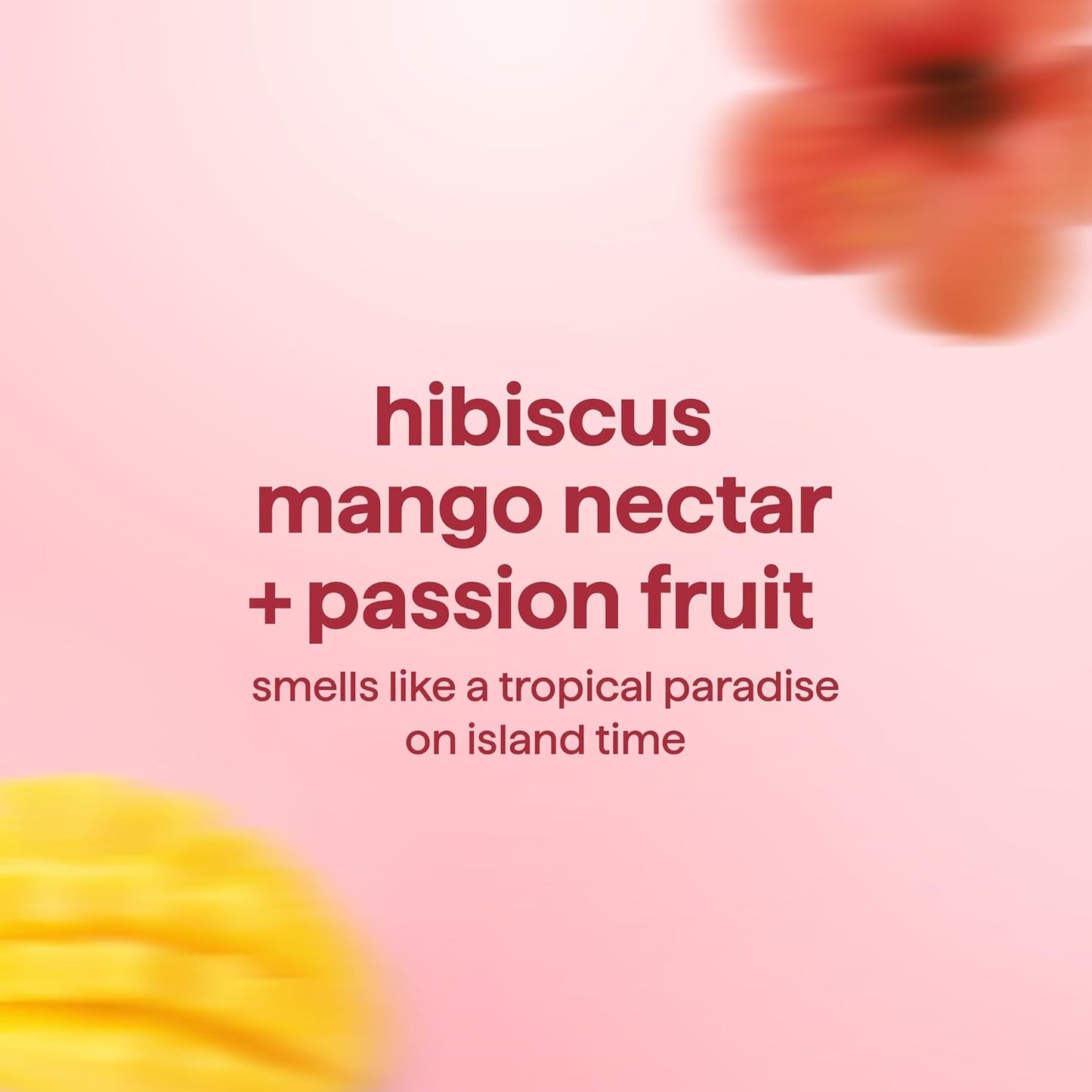HotMethod Body Wash, Island Mist-Leaves Skin Feeling Soft & Moisturized, Made Without Parabens, Notes of Hibiscus, Mango Nectar & Passion Fruit, 28 fl oz