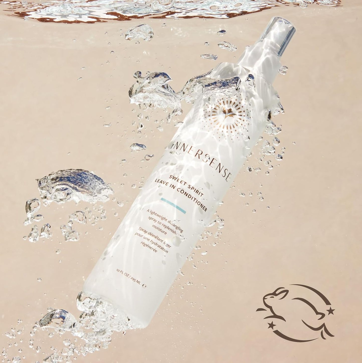 HotINNERSENSE Organic Beauty - Natural Sweet Spirit Leave-In Conditioner | Non-Toxic, Cruelty-Free, Clean Haircare (Full Size, 10 fl oz | 295 ml)