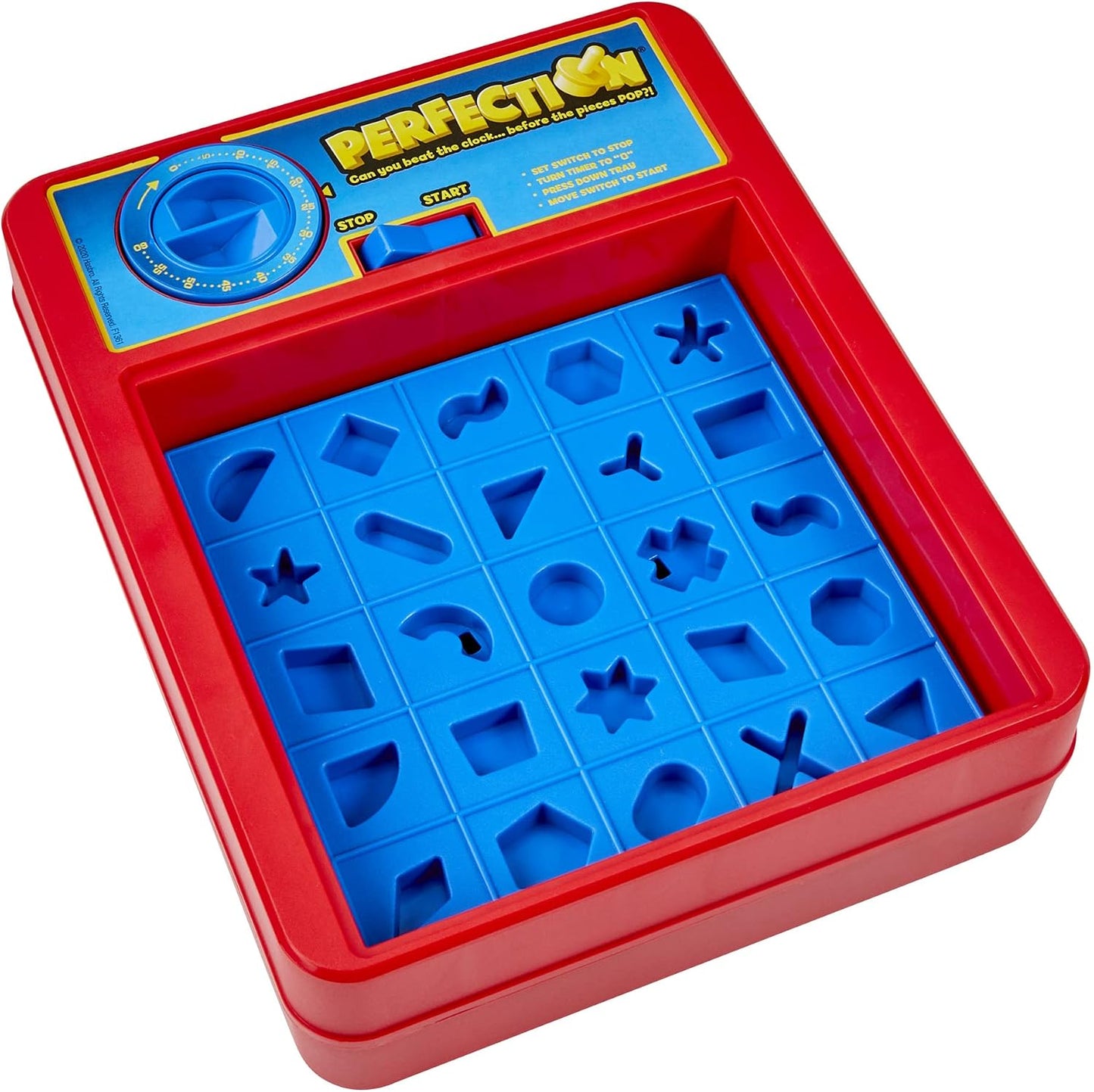 Hot Hasbro Gaming Perfection Plus 2-Player Duel Mode Popping Shapes and Pieces Ages 5 and Up, Easter Gifts for Kids (Amazon Exclusive)