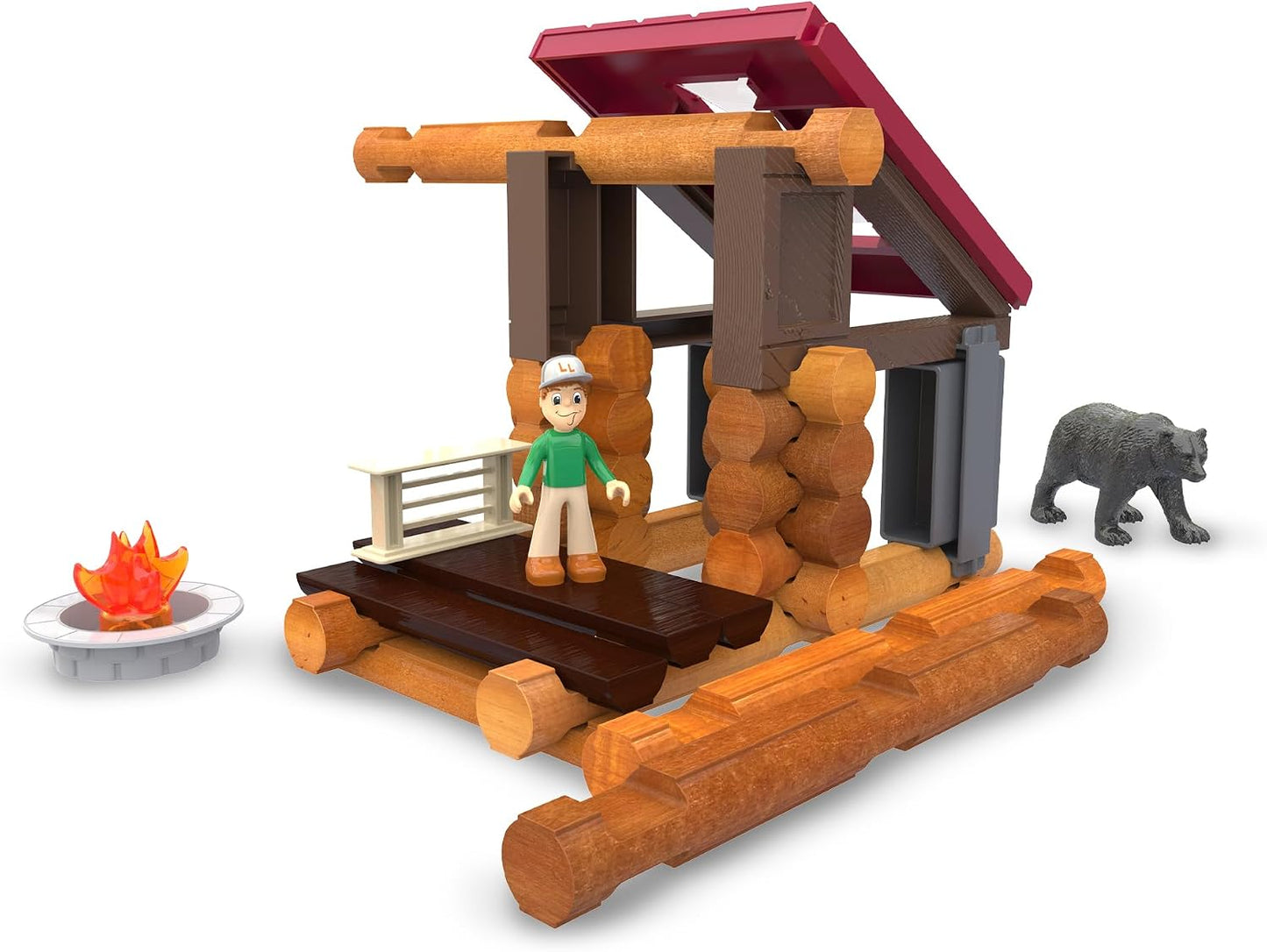 Hot Lincoln Logs Adventure Pod Cabin
