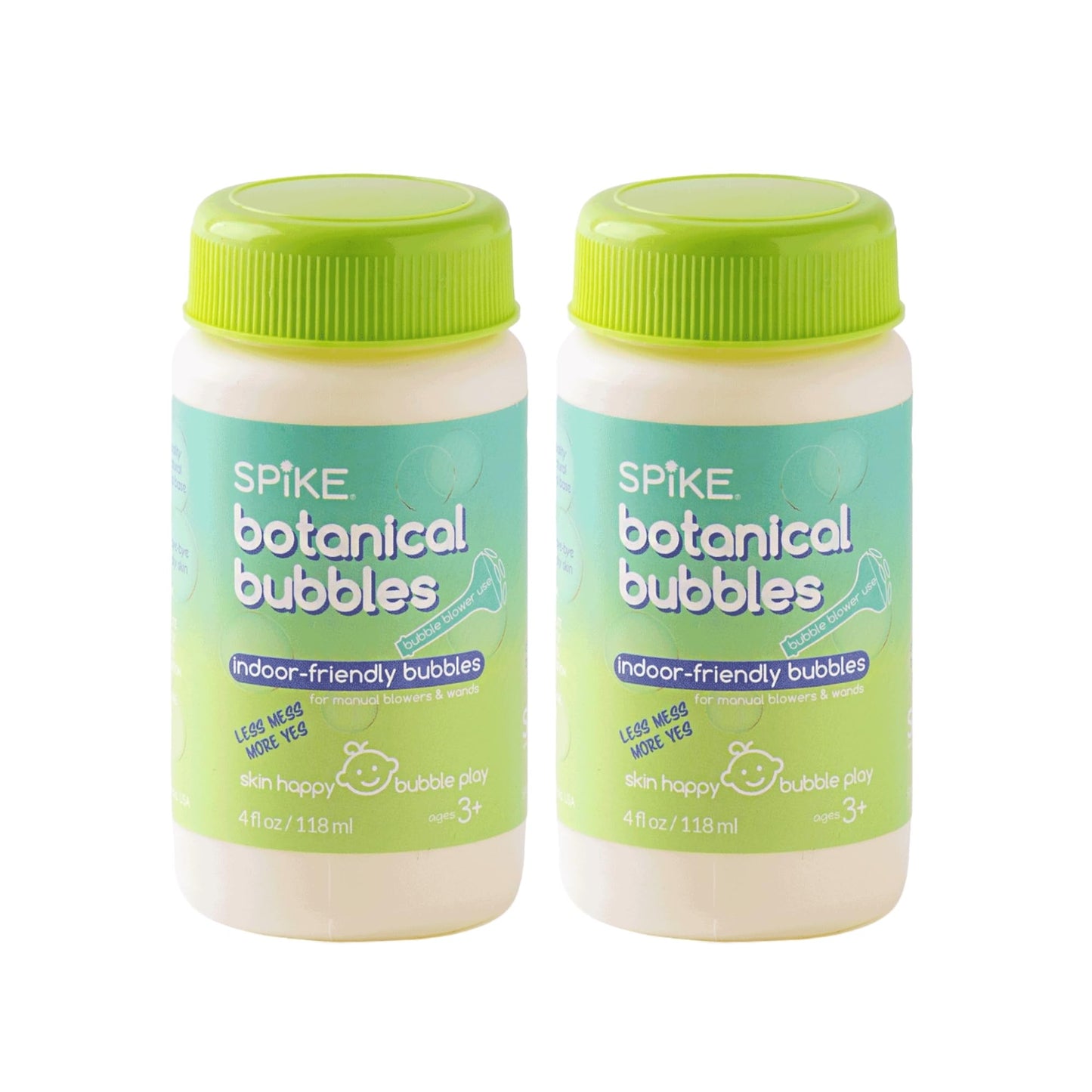 Hot Innobaby Spike Bubble Blower w/Mess Free Botanical Bubbles & Tray - Aqua