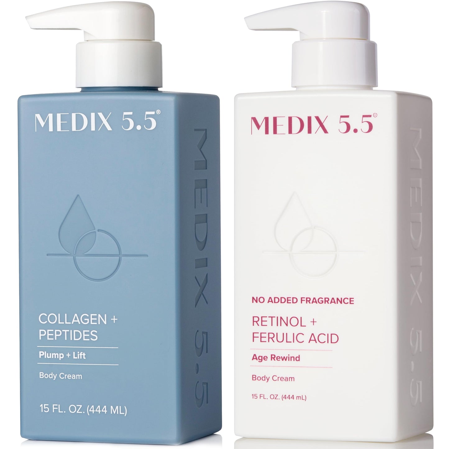 HotMedix 5.5 Retinol Body Lotion Firming Moisturizer | Crepey Skincare Treatment | Retinol Body Cream | Anti Aging Firming Cream For Women Targets Look Of Crepe Skin, Wrinkles, & Sagging Skin, 15 Fl Oz