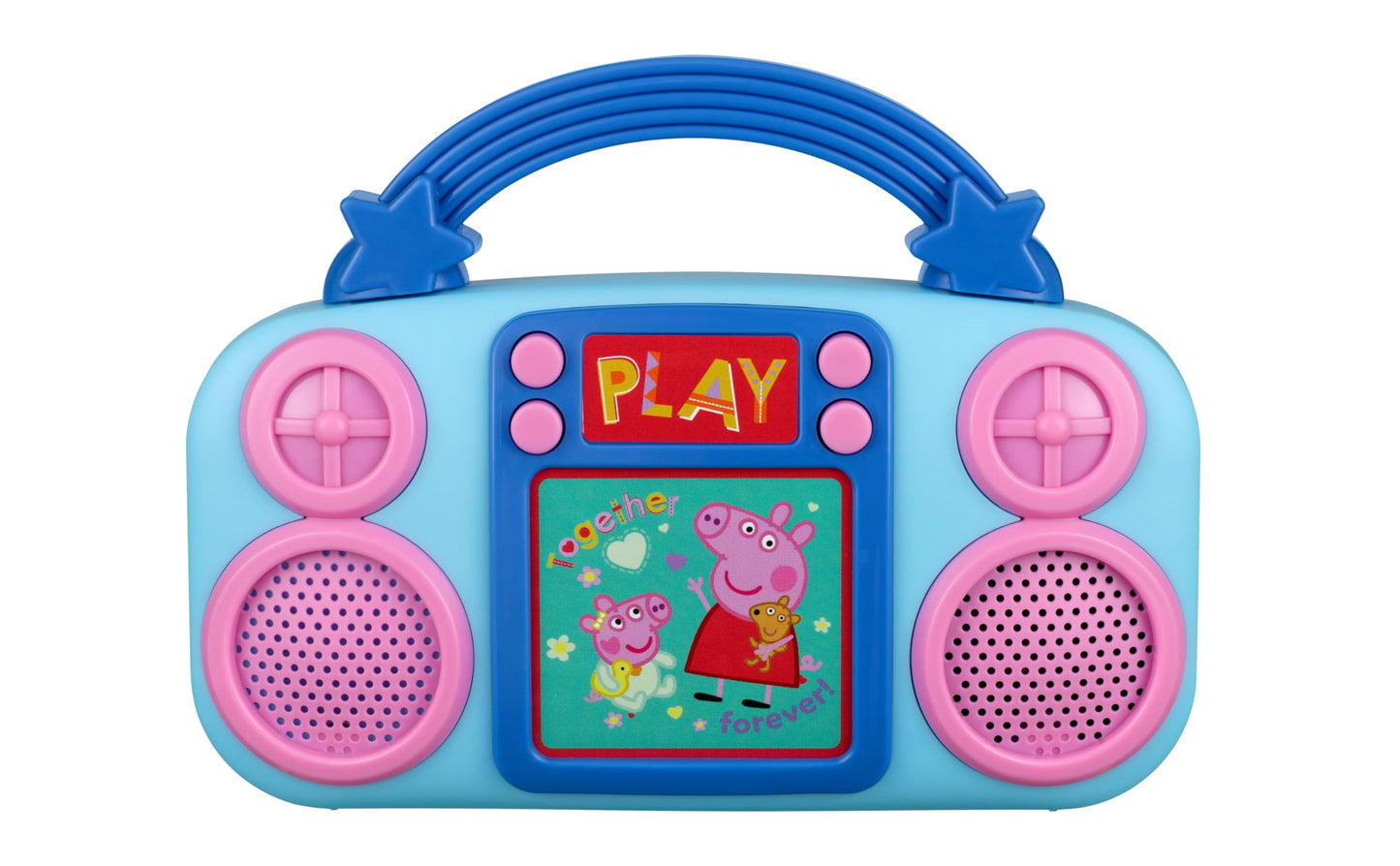 Hot eKids Bluey Toy Music Player, Toddler Toy with Built-in Music and Lights (Bluey)