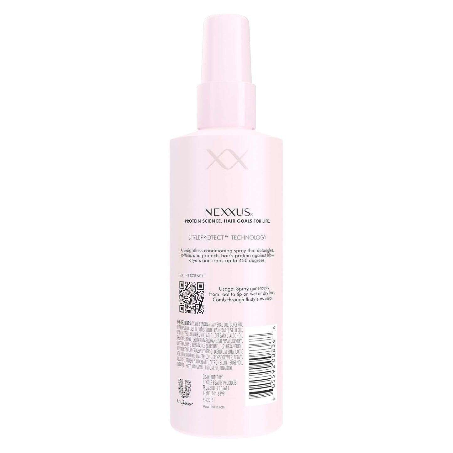 HotNexxus Styling Heat Protectant Nourishing Prep & Protect Heat Defense Spray Heat Protection Spray Powered by Styleprotect Technology 6 oz