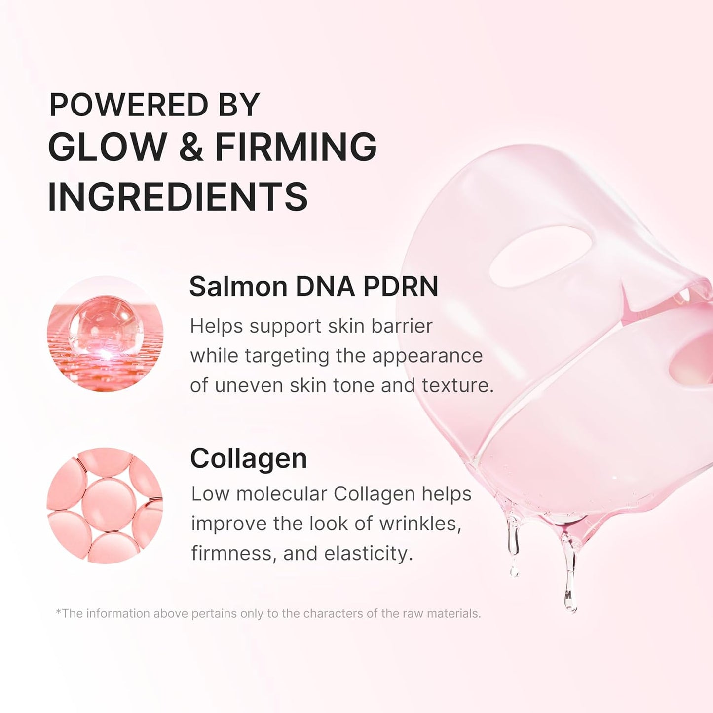 Hotmedicube Jelly Gel Mask with Salmon DNA PDRN Pink Collagen | Overnight Face Mask for Glass Glow Skin | Elasticity, Hydrating, Firming and Moisturizing | Korean Skincare, 28g x 4ea