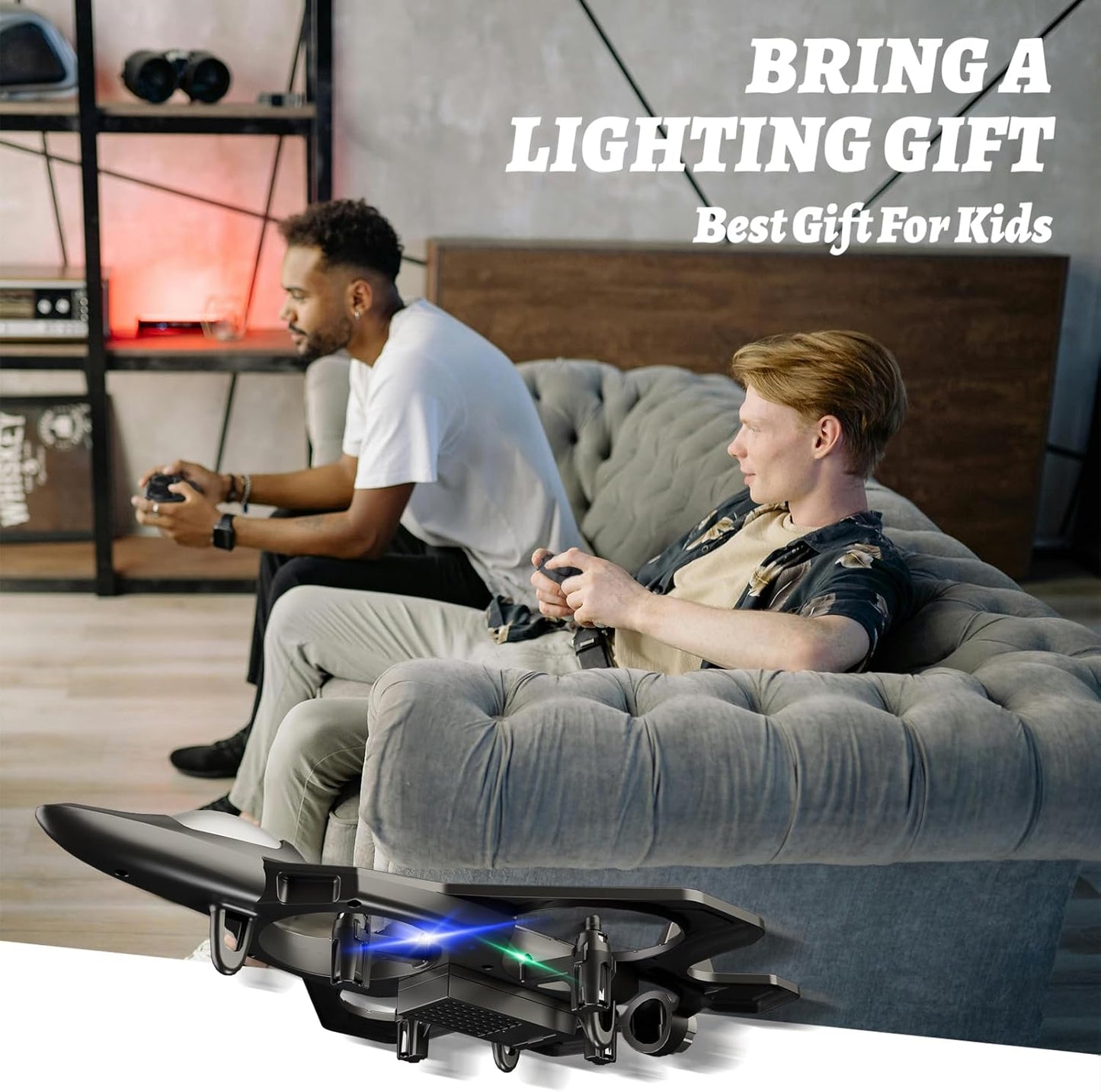 Hot4DRC RC Planes Remote Control Airplanes for Kids, Foam Remote Control Planes for Kids Adults Beginners, Remote Control Helicopter Fighter Jet Drones for Kids Adults, 360° Flip Easy to Fly