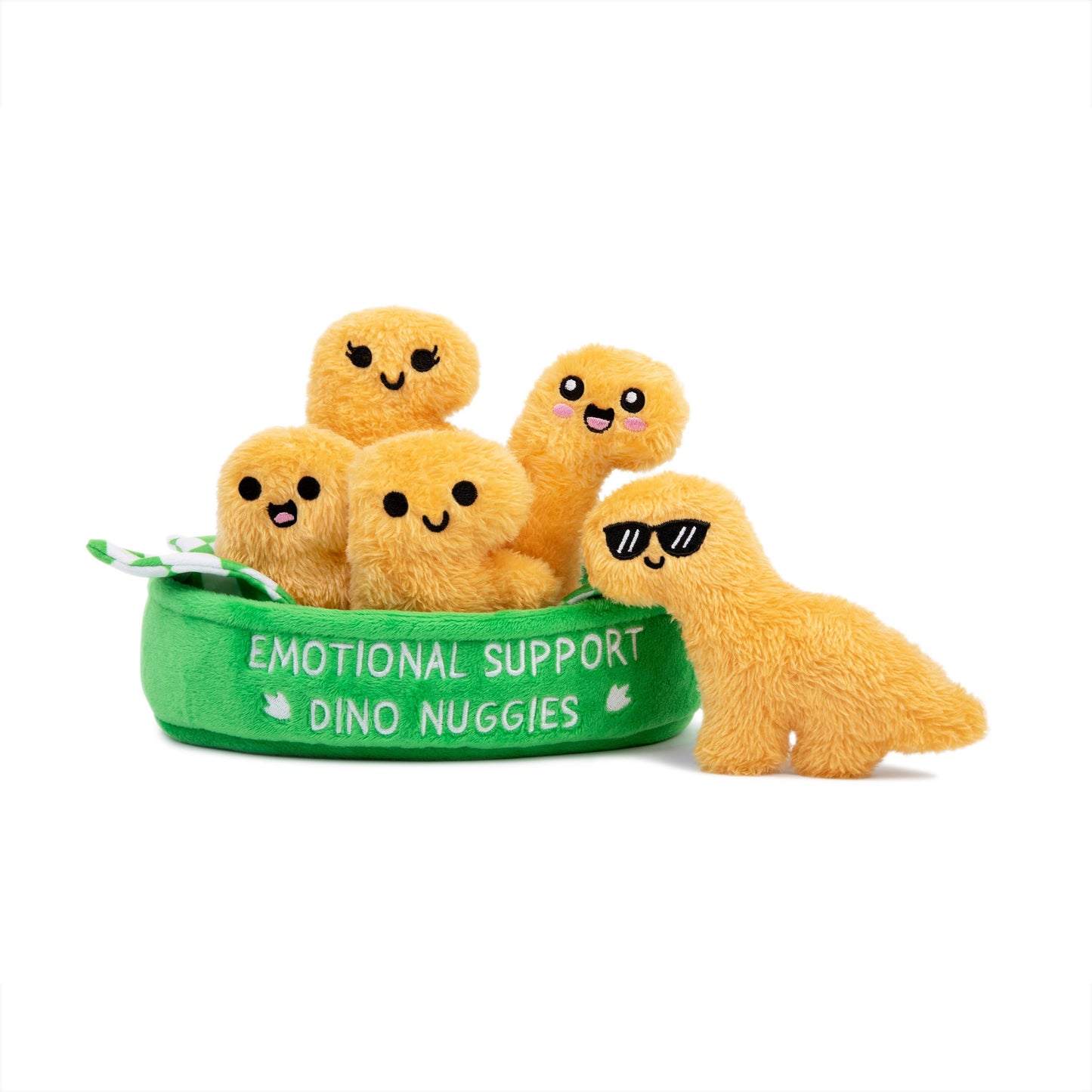Hot WHAT DO YOU MEME? Emotional Support Donuts by Relatable, Cuddly Stuffed Animals and Toys, Squishy Toys and Plushies, Great Ideas for Loved Ones of All Ages, Includes 5 Plushies with Carrying Basket