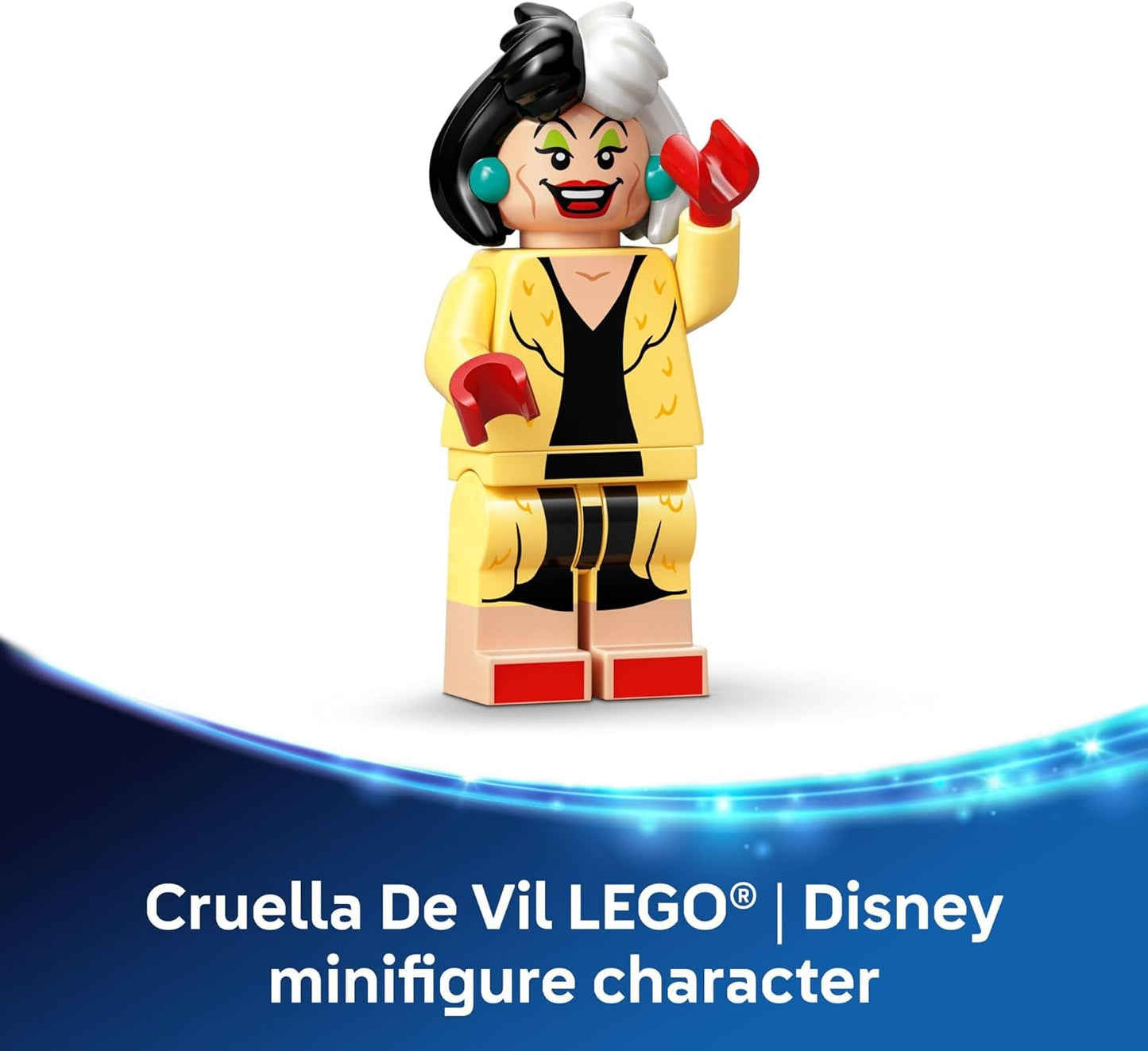 HotLEGO Disney Cruella De Vil’s Car Building Toy - 101 Dalmations Pretend Play Vehicle Building Set for Girls & Boys, Ages 9+ - Gift Idea for Birthdays - 43277