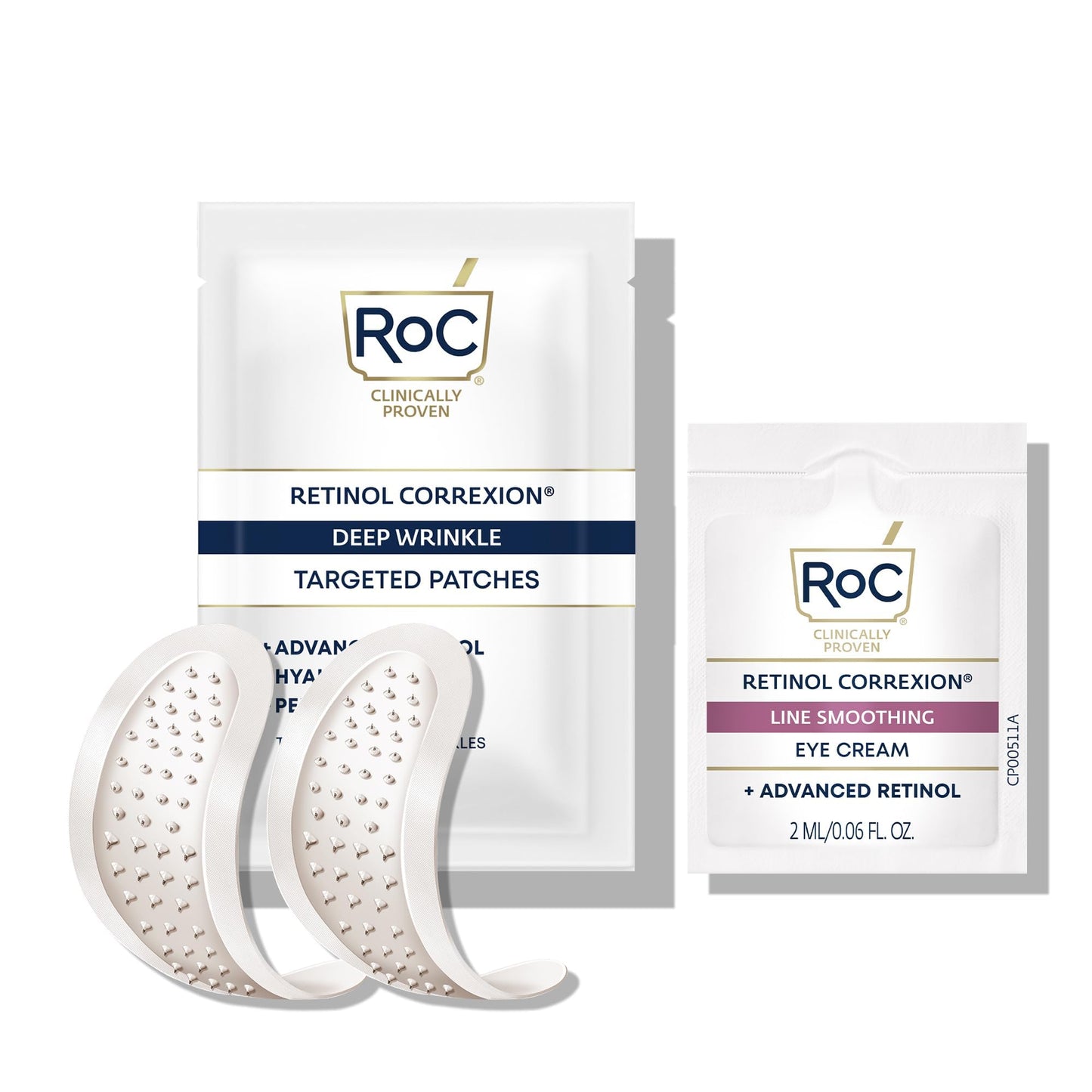 HotRoC Retinol Correxion Deep Wrinkle Retinol Face Serum with Ascorbic Acid, Anti-Aging Treatment for Fine Lines, Dark Spots, Post Acne Scars, 1 Oz (Packaging May Vary)